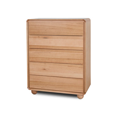 Showcasing Dinara Tallboy Drawer Chest - Messmate DT10461-AW Chest by Calibre Furniturs
