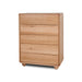 Showcasing Dinara Tallboy Drawer Chest - Messmate DT10461-AW Chest by Calibre Furniturs
