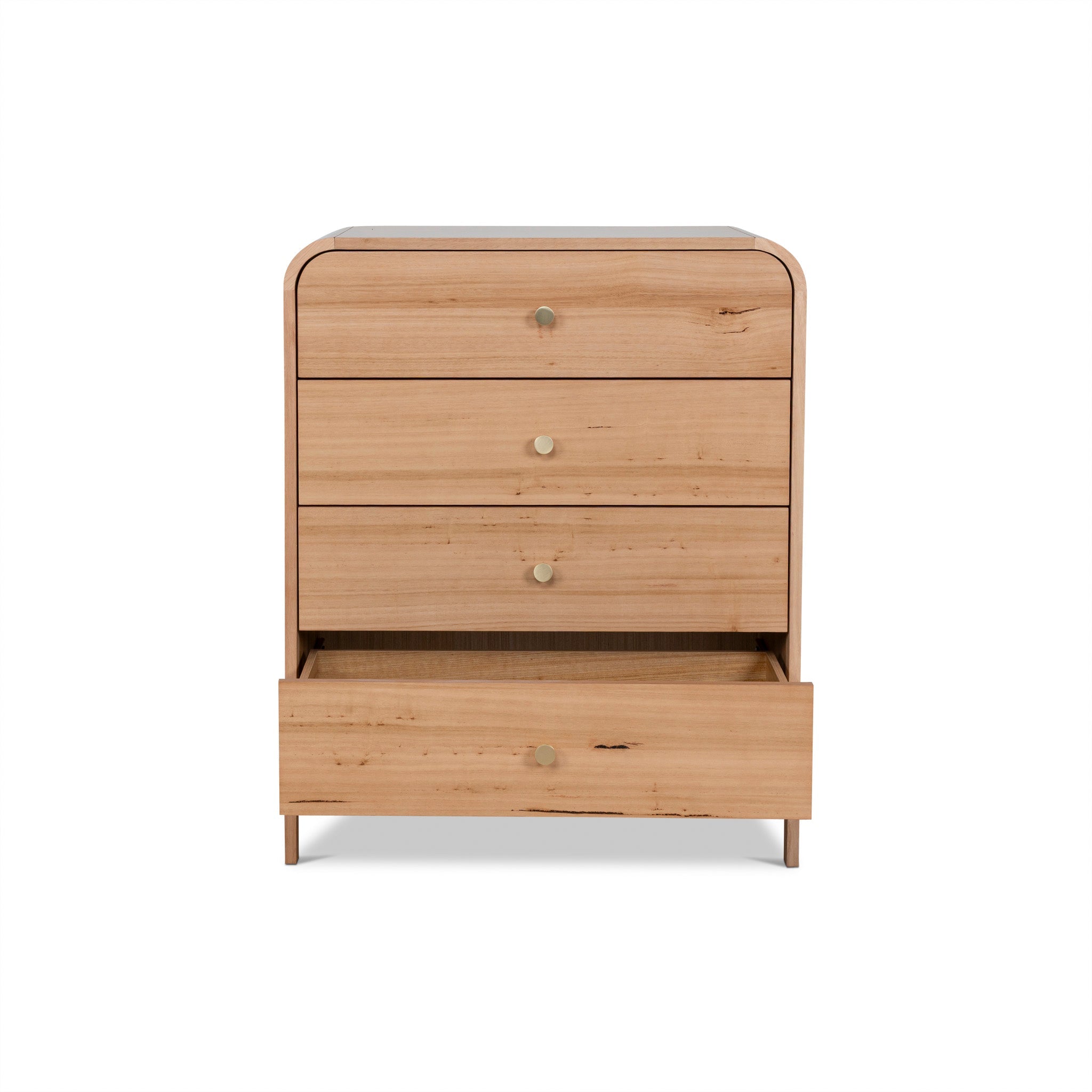 CDT10463-AW 80cm Tallboy Drawer Chest - Messmate