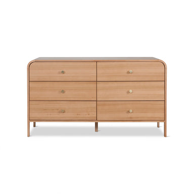 Showcasing Pinonilo 1.4m Dresser Unit - Messmate DT10464-AW Dresser by Calibre Furniturs