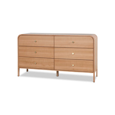 Showcasing Pinonilo 1.4m Dresser Unit - Messmate DT10464-AW Dresser by Calibre Furniturs