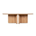 Showcasing Berena 2.4m Dining Table - Natural Oak DT10543-CN Dining Table by Calibre Furniturs
