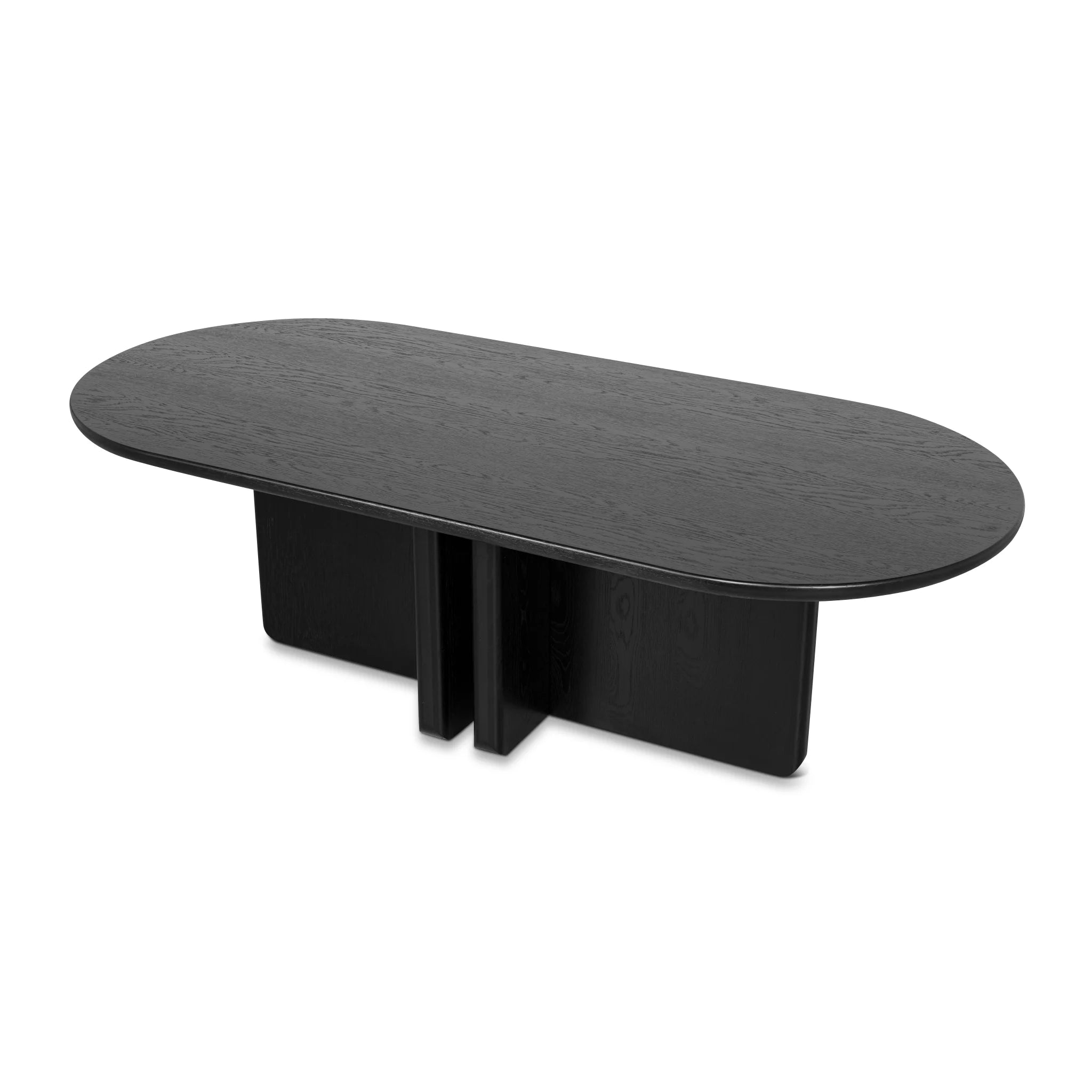 Showcasing Pinova 2.4m Dining Table - Full Black DT10544-CN Dining Table by Calibre Furniturs