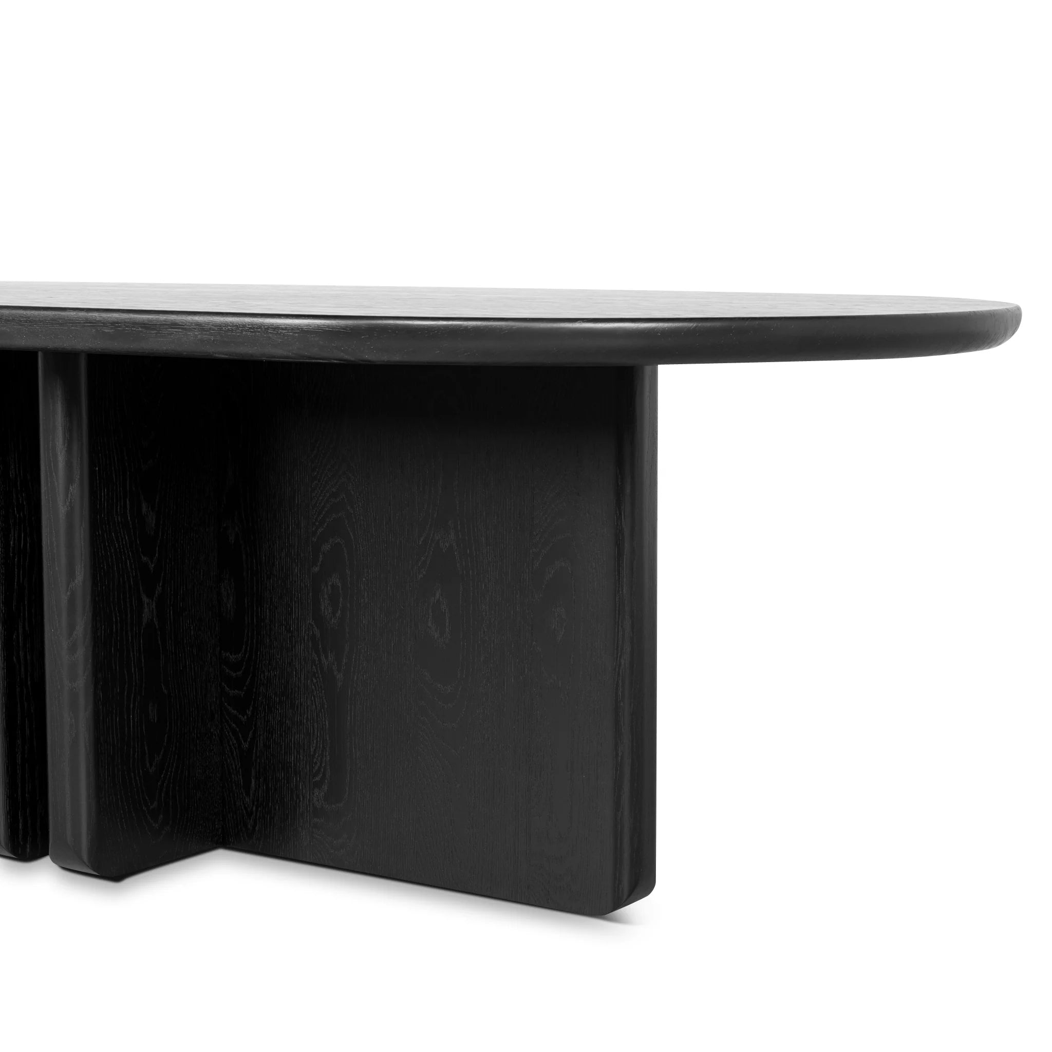 Pinova 2.4m Dining Table - Full Black