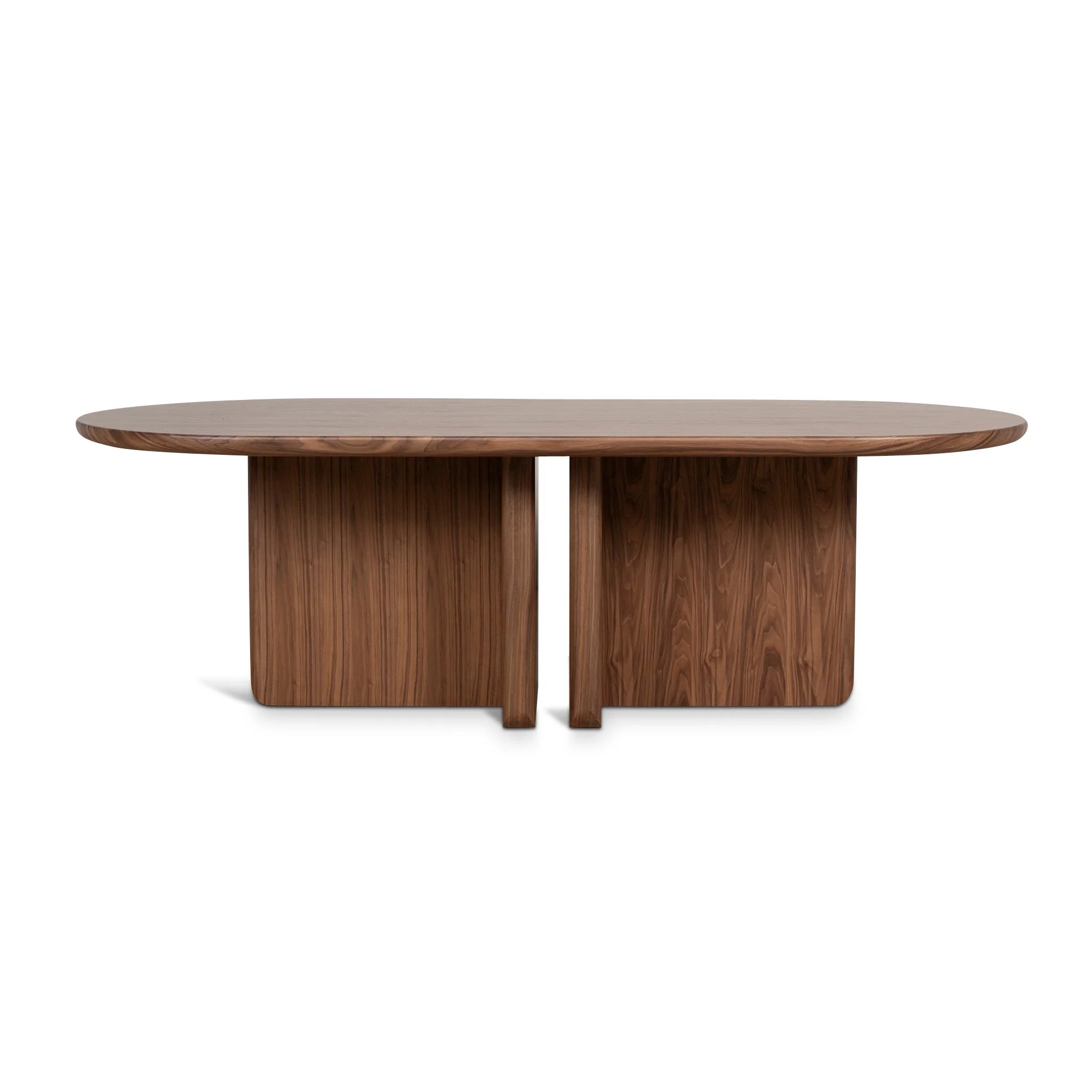 Showcasing Didevela 2.4m Dining Table - Walnut DT10545-CN Dining Table by Calibre Furniturs