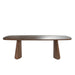 Showcasing Rovavera 2.4m Dining Table - Walnut DT10585-CN Dining Table by Calibre Furniturs
