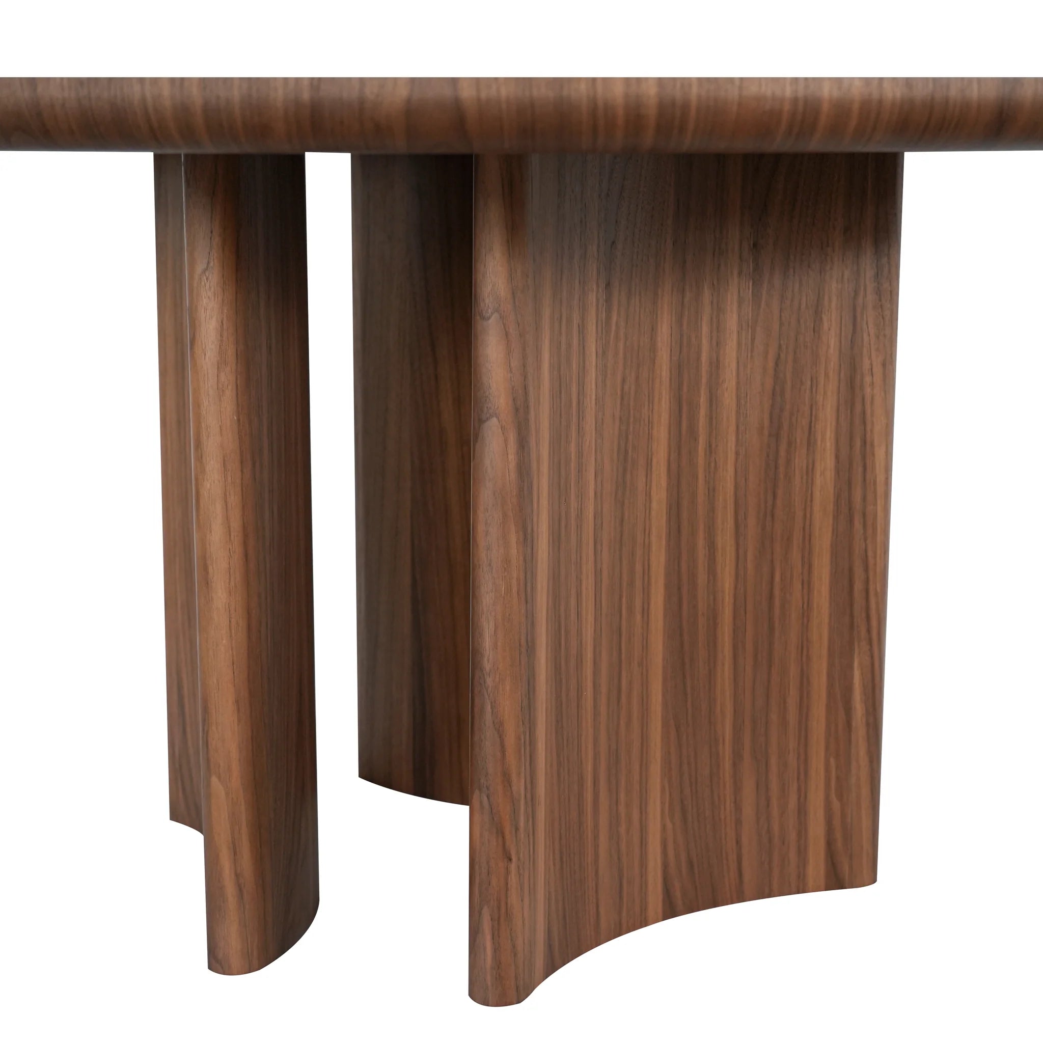 Mokora 1.5m Round Dining Table - Walnut