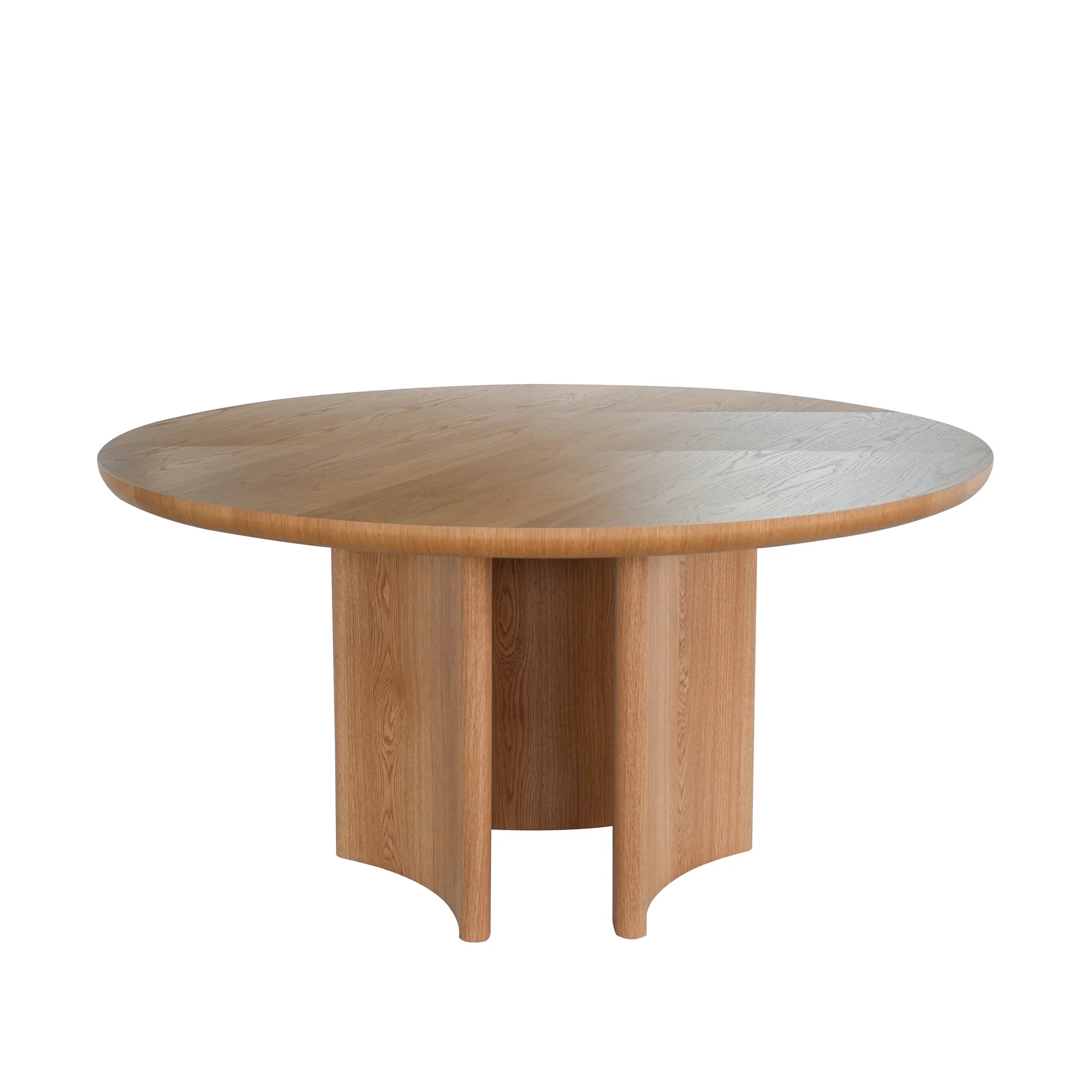 Showcasing Tovana 1.5m Round Dining Table - Natural DT10587-CN Dining Table by Calibre Furniturs