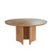 Showcasing Tovana 1.5m Round Dining Table - Natural DT10587-CN Dining Table by Calibre Furniturs
