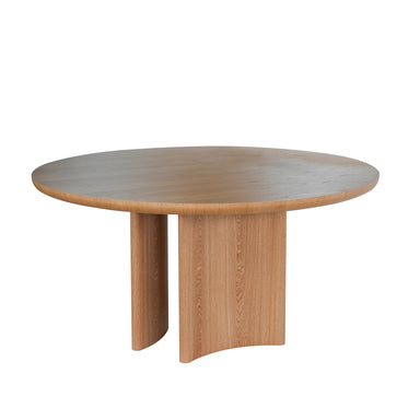 Showcasing Tovana 1.5m Round Dining Table - Natural DT10587-CN Dining Table by Calibre Furniturs