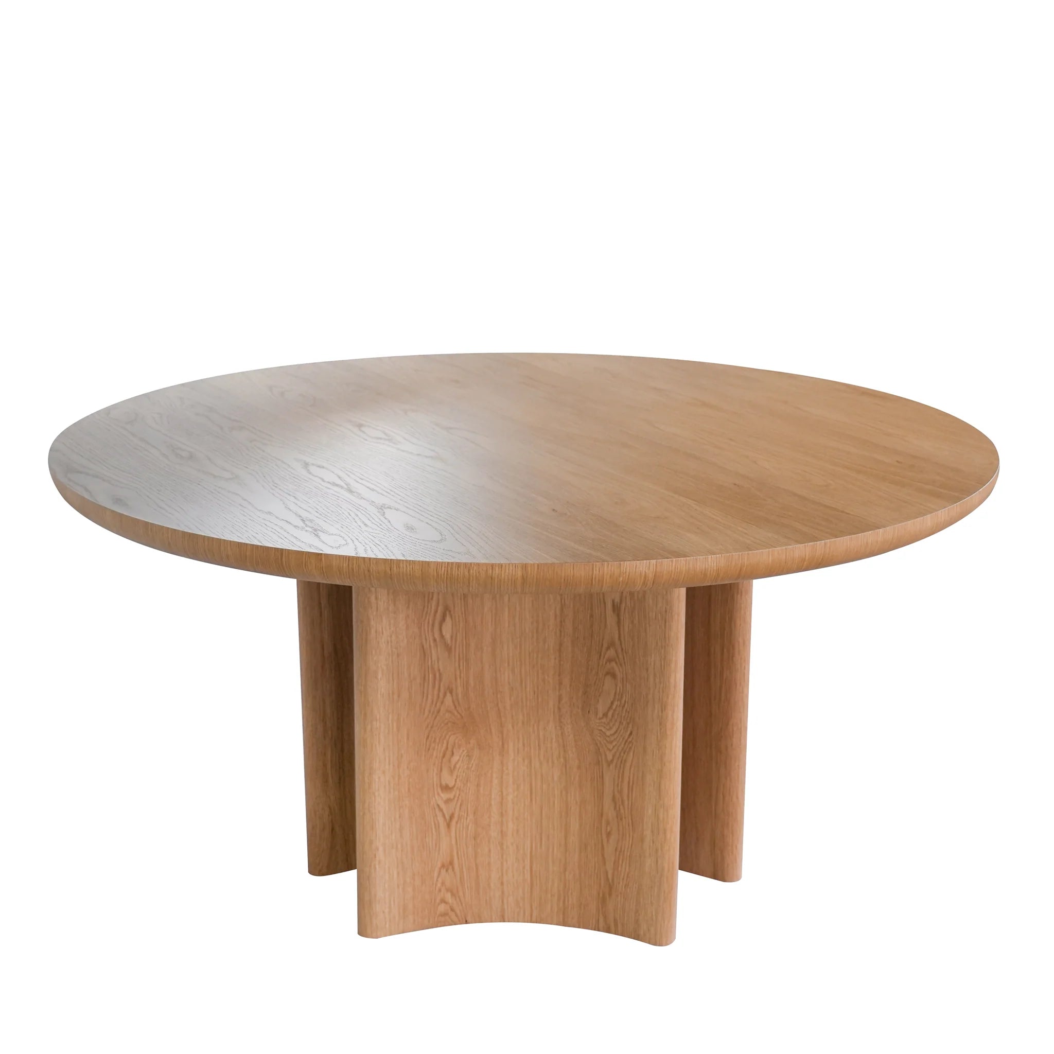 Showcasing Tovana 1.5m Round Dining Table - Natural DT10587-CN Dining Table by Calibre Furniturs