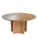 Showcasing Tovana 1.5m Round Dining Table - Natural DT10587-CN Dining Table by Calibre Furniturs
