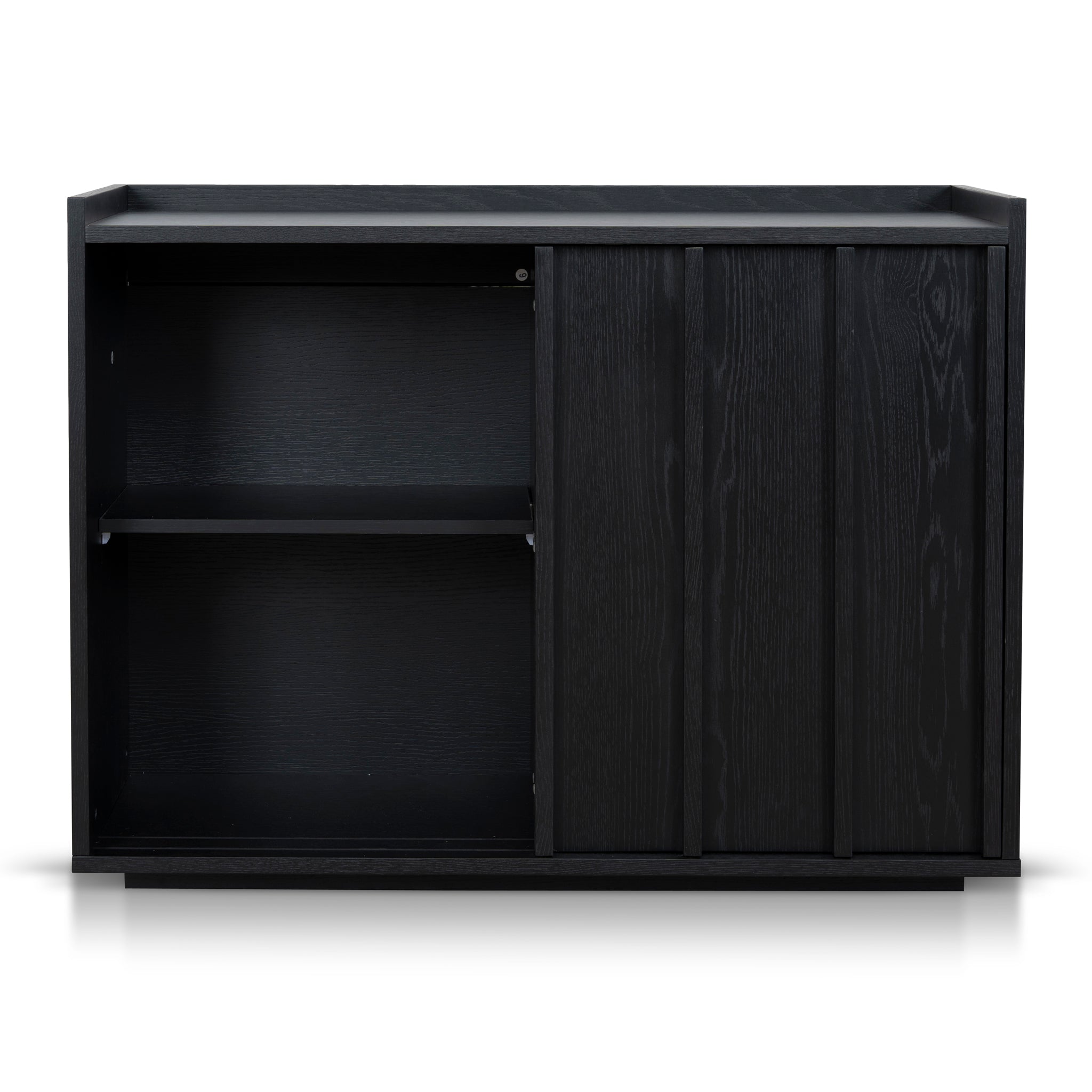 100cm Sideboard Unit - Full Black