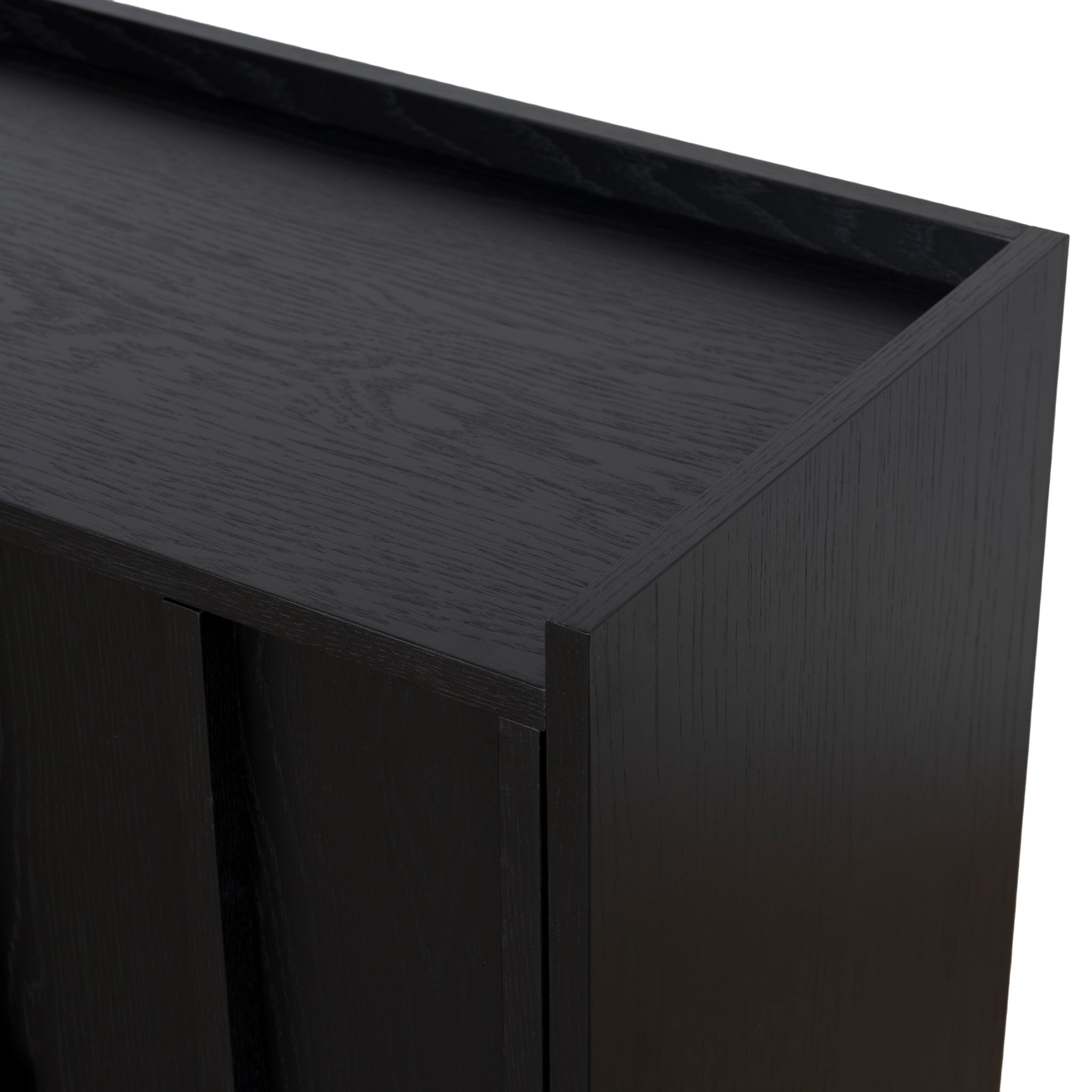 100cm Sideboard Unit - Full Black