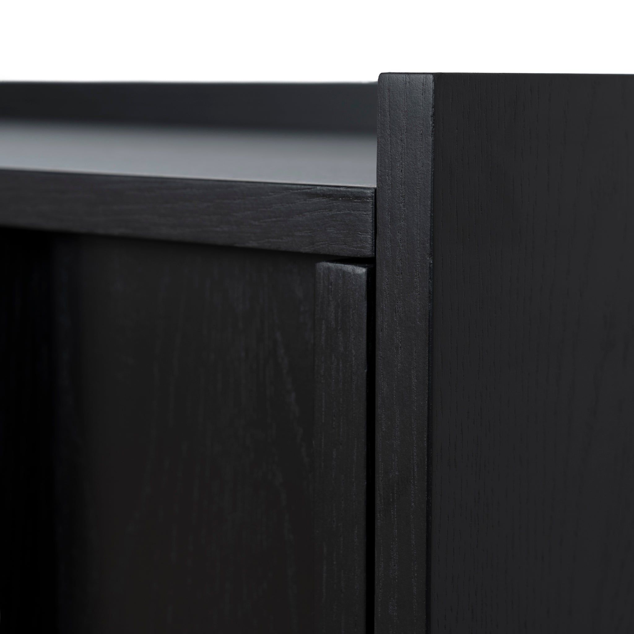 2m Sideboard Unit - Full Black