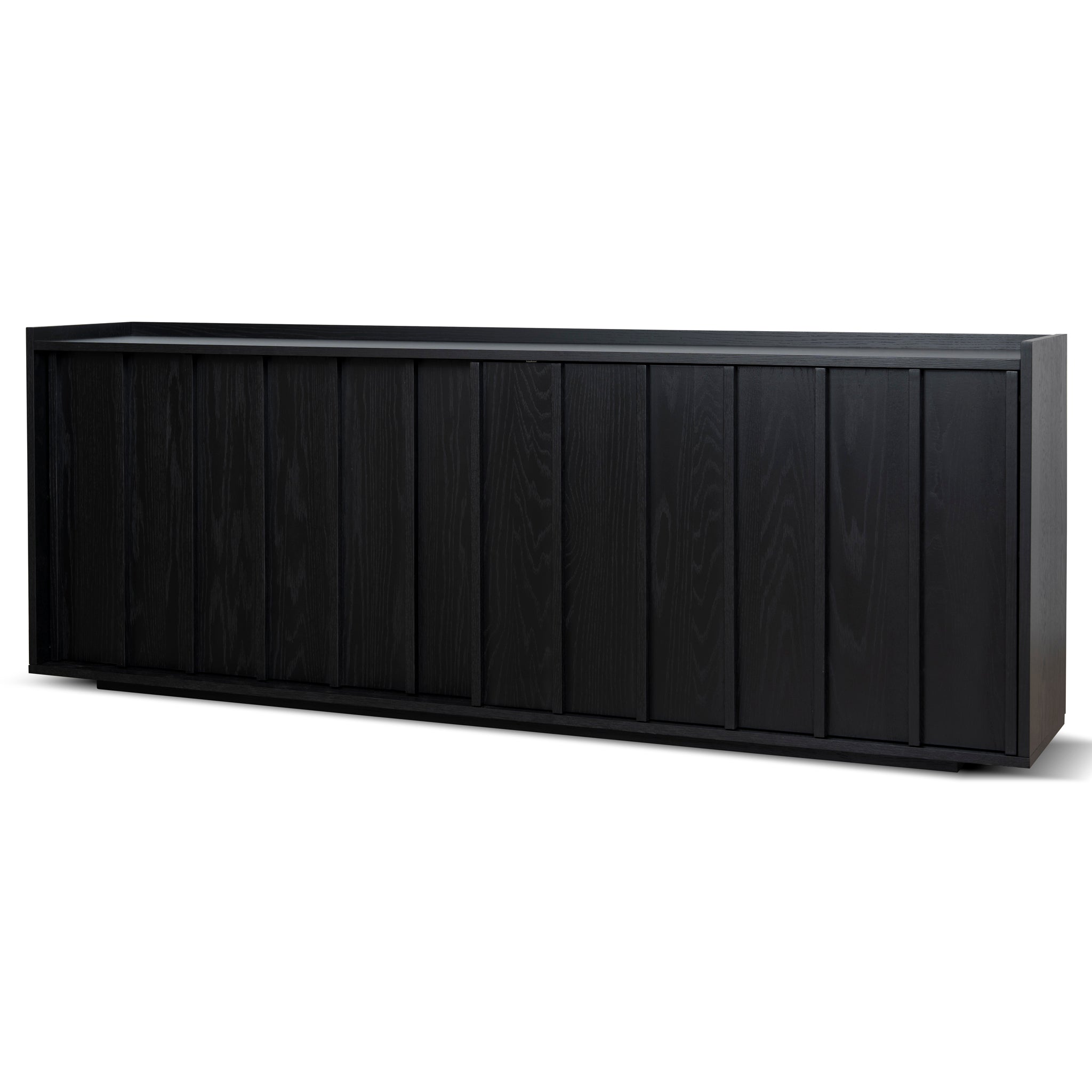 2m Sideboard Unit - Full Black