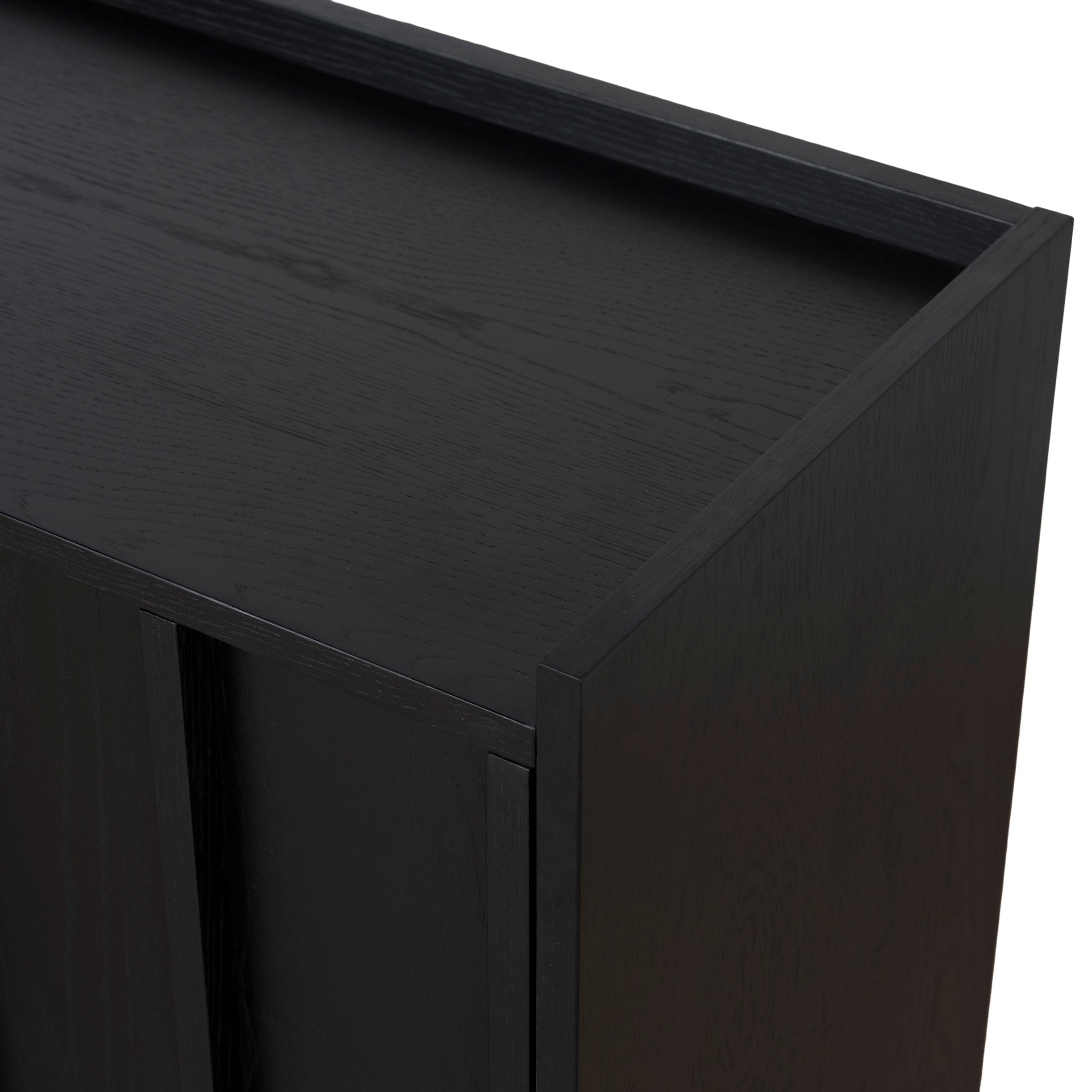 2m Sideboard Unit - Full Black