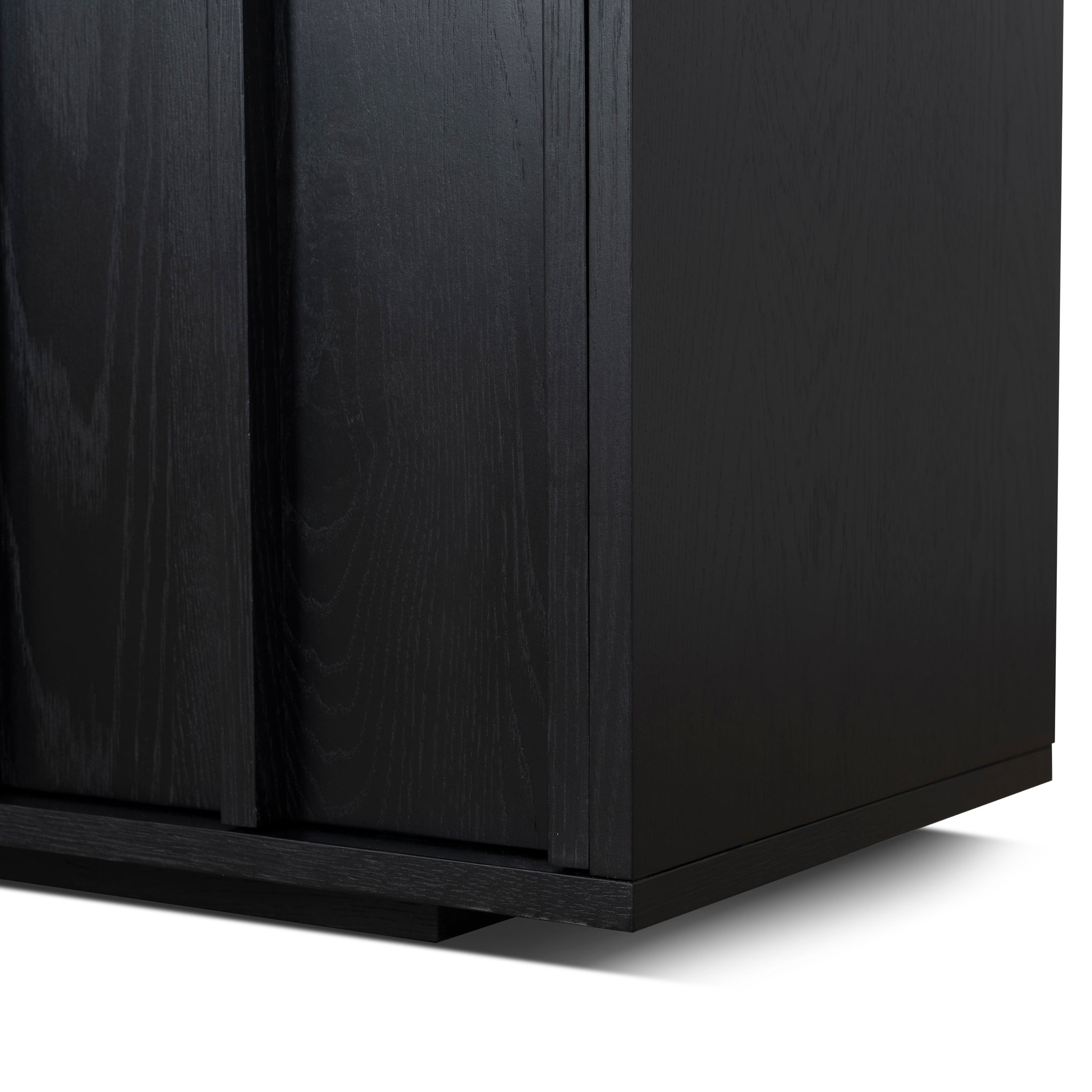 2m Sideboard Unit - Full Black