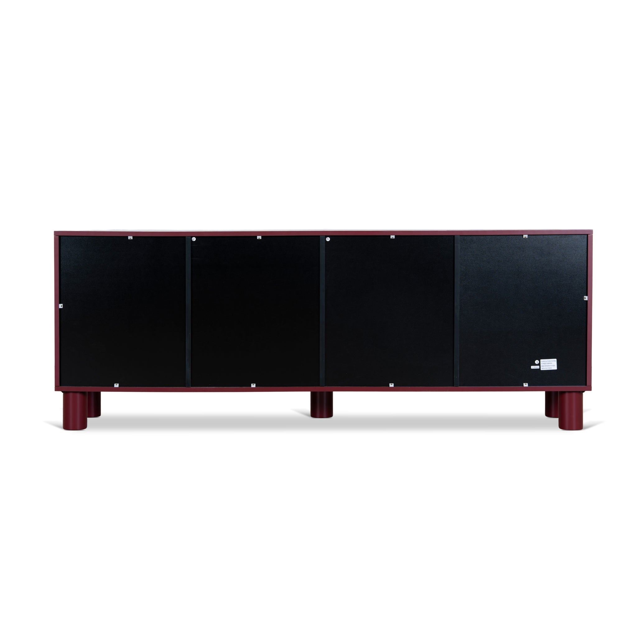 2m Sideboard Unit - Red