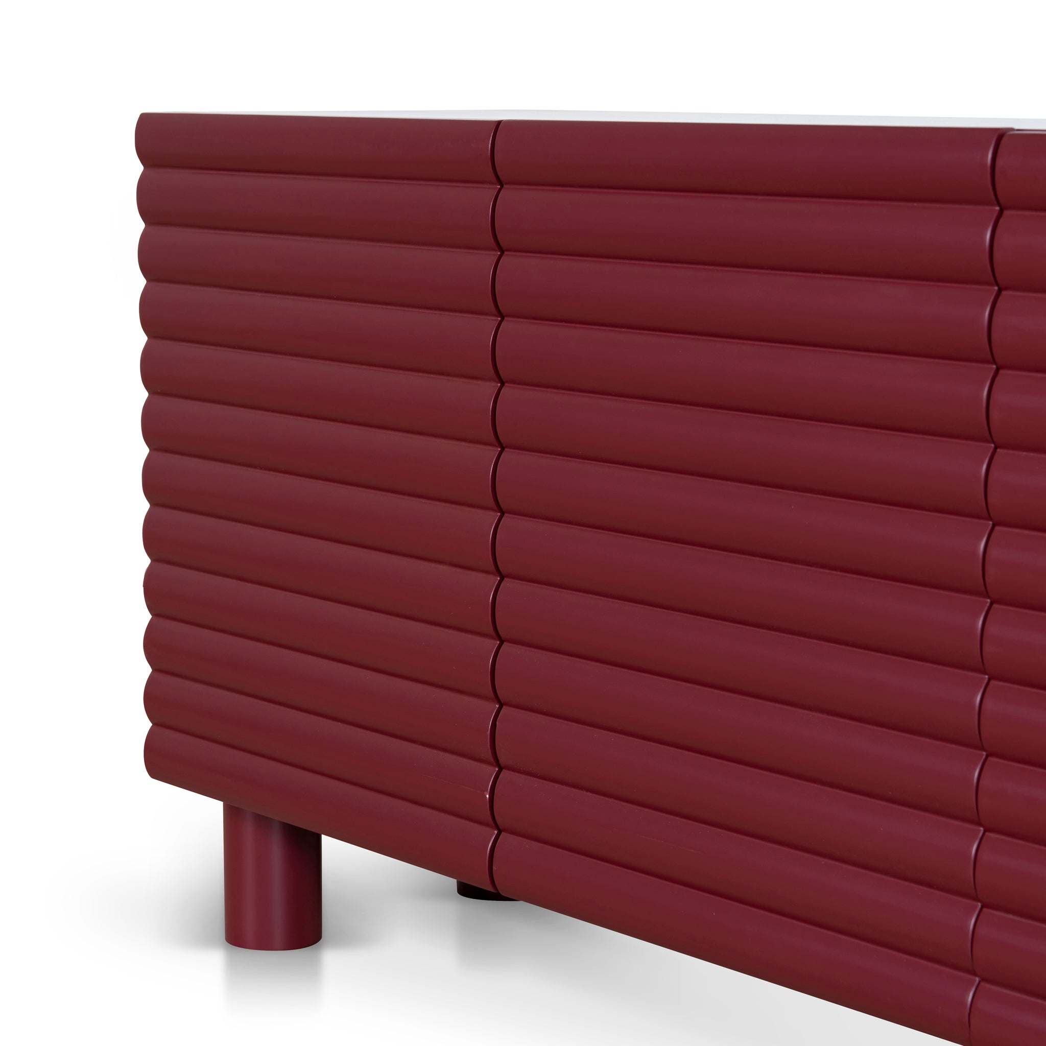 2m Sideboard Unit - Red