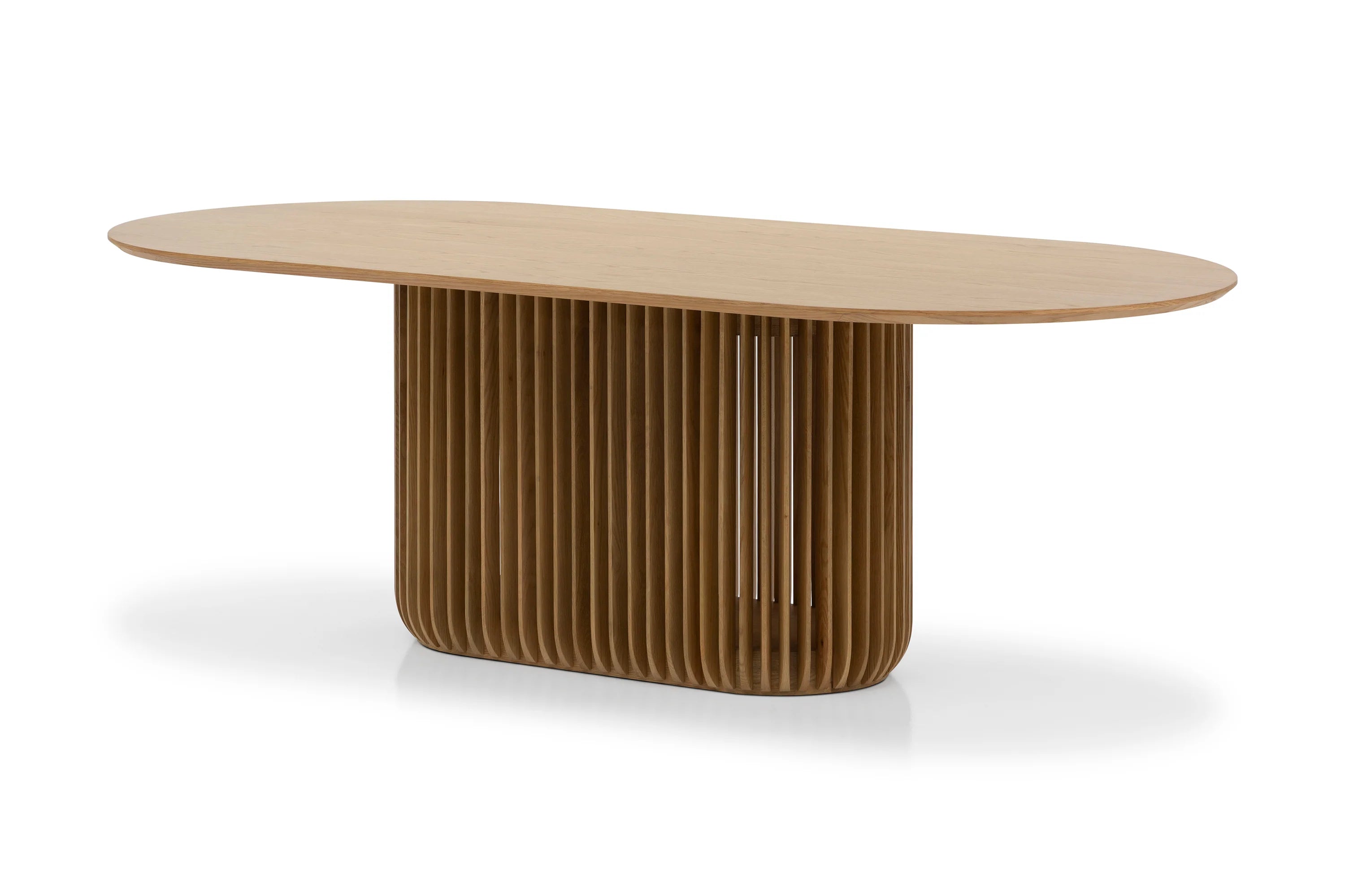 Batano 2.2m Oval Dining Table - Natural