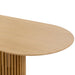 2.8m Oval Dining Table - Natural - image 5