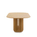 2.8m Oval Dining Table - Natural - image 4