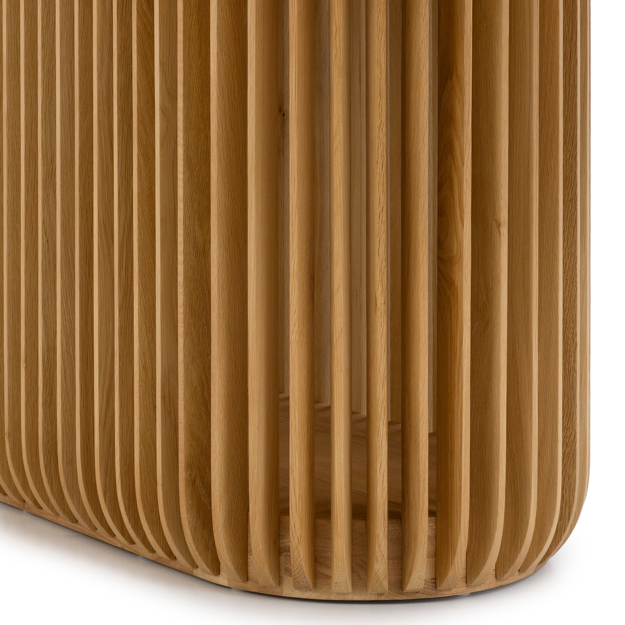 2.8m Oval Dining Table - Natural - image 7