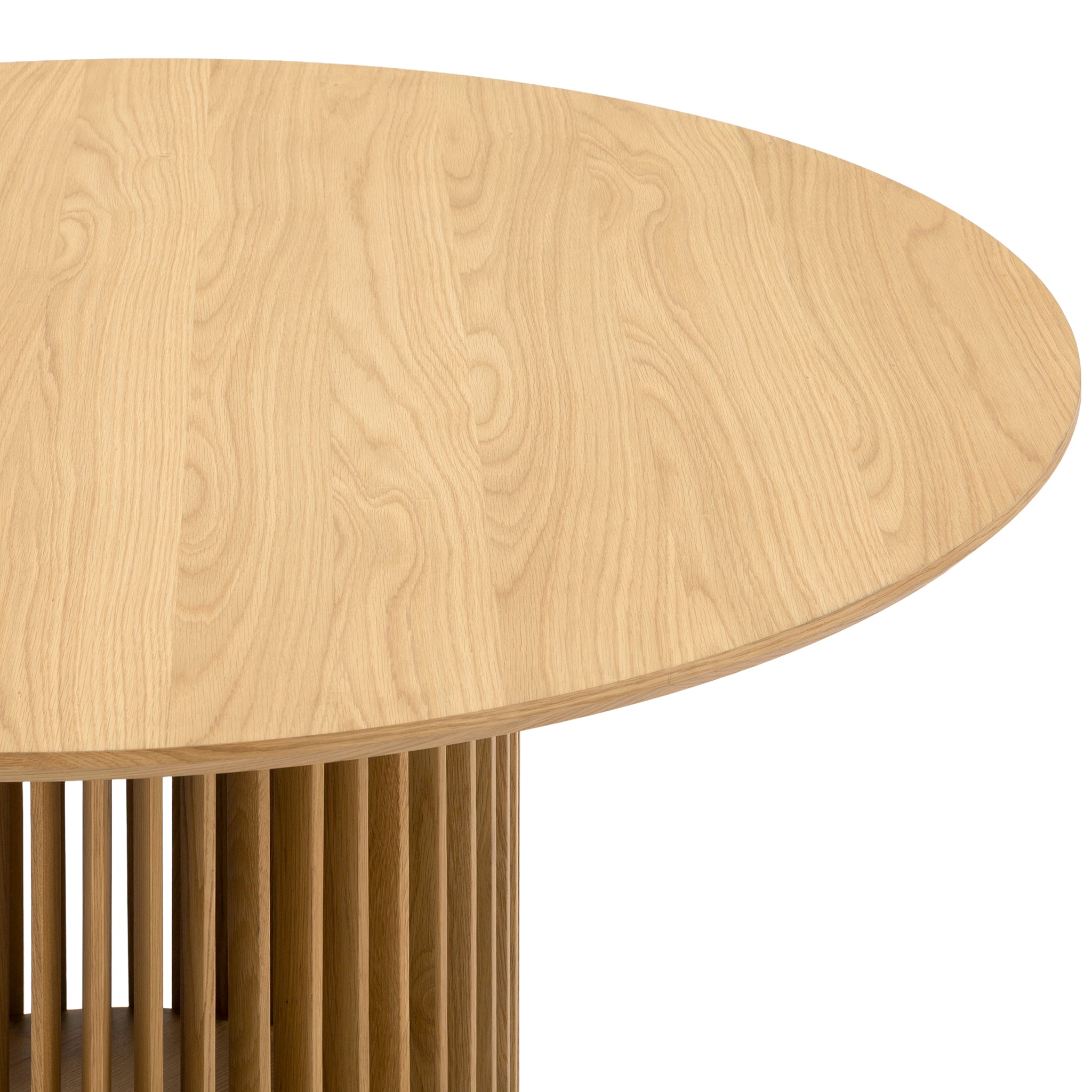 1.4m Round Dining Table - Natural - image 2