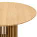 Showcasing Vibela 1.4m Round Dining Table - Natural DT10674-CU Dining Table by Calibre Furniturs
