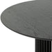 1.4m Round Dining Table - Black Stain - image 2