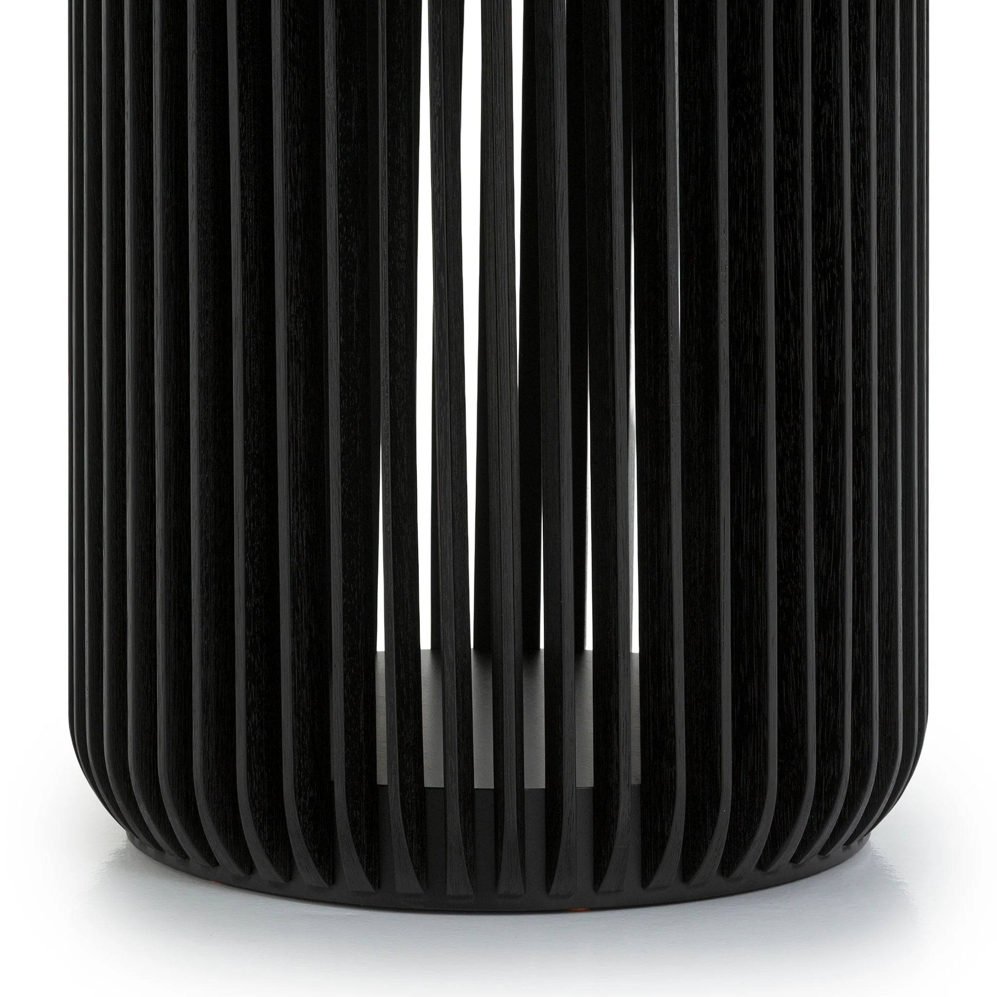 Showcasing Kadala 1.4m Round Dining Table - Black Stain DT10675-CU Dining Table by Calibre Furniturs