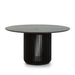 1.4m Round Dining Table - Black Stain