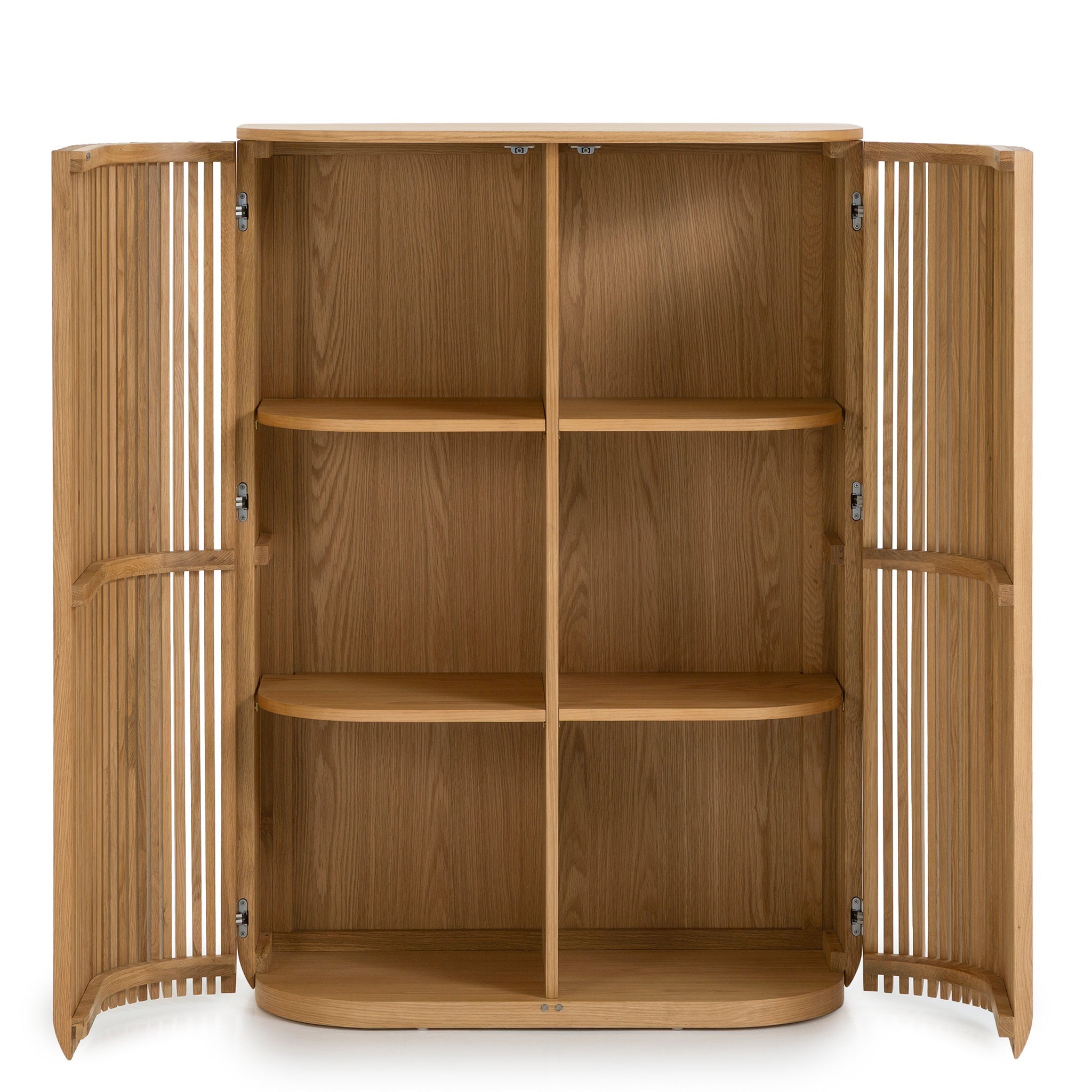 1.35m High Board Unit - Natural