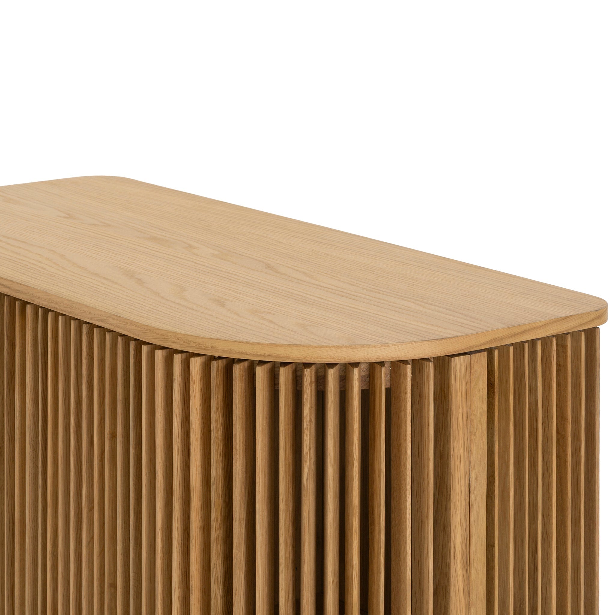 1.35m High Board Unit - Natural