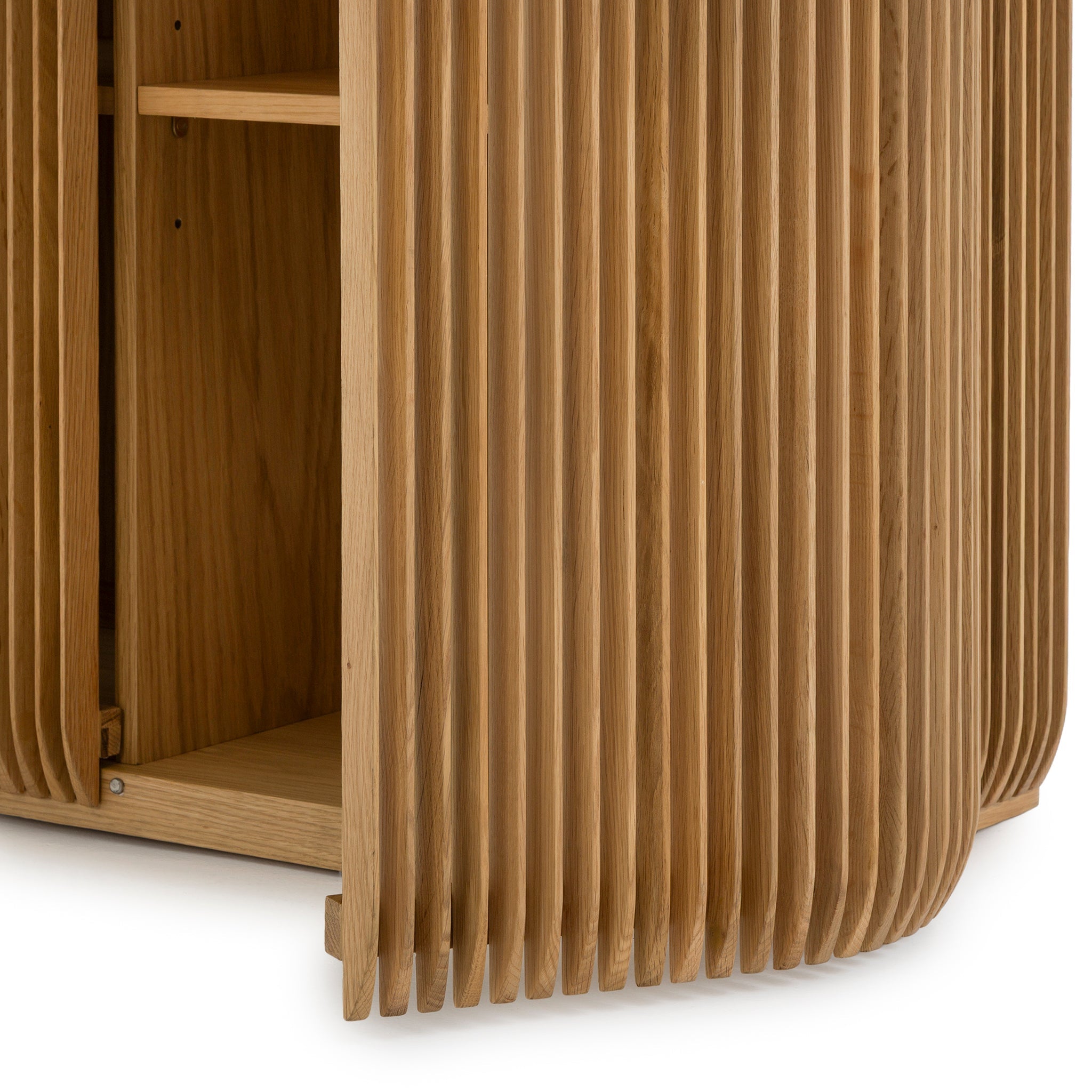 1.35m (H) High Board Unit - Natural - image 9