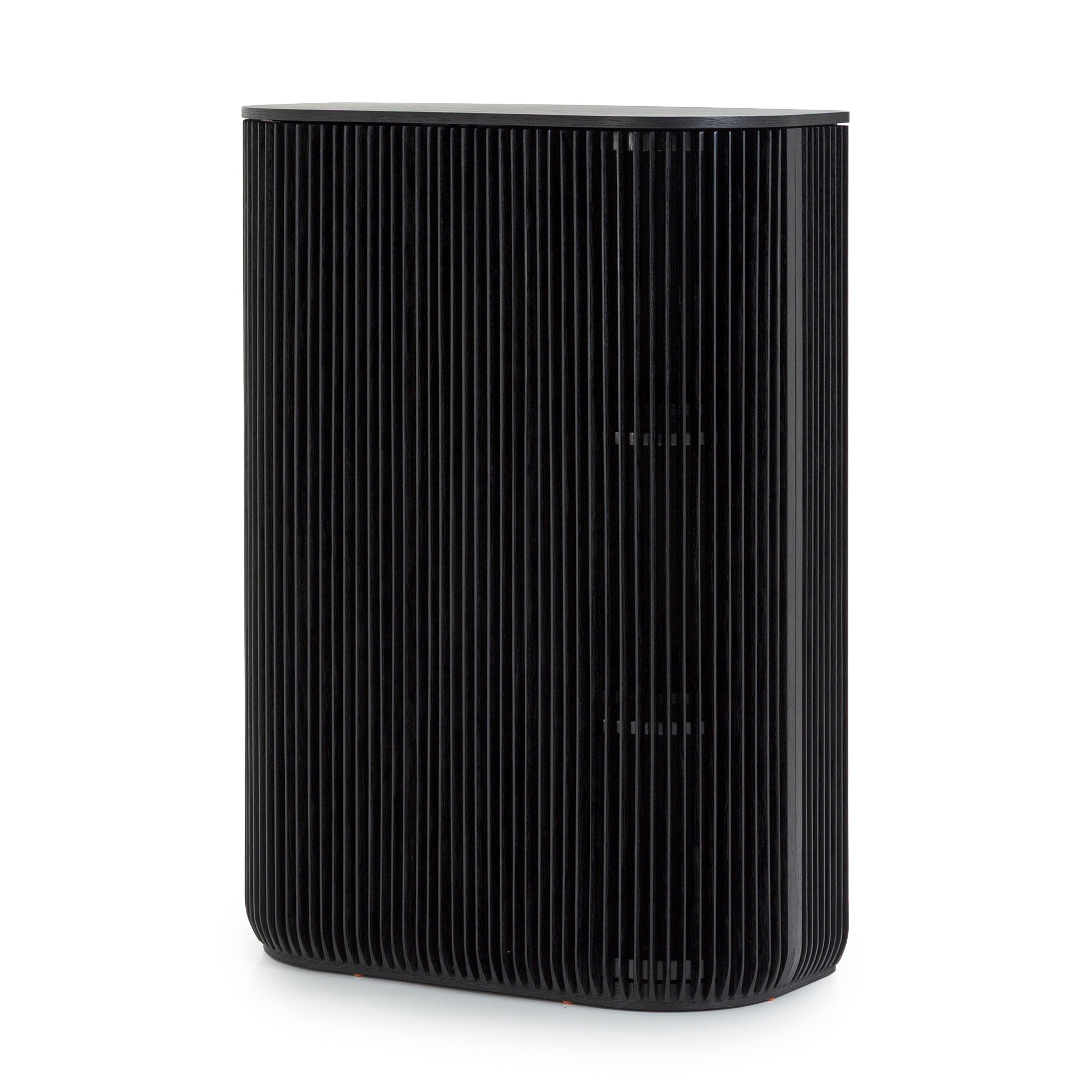 1.35m High Board Unit - Black Stain