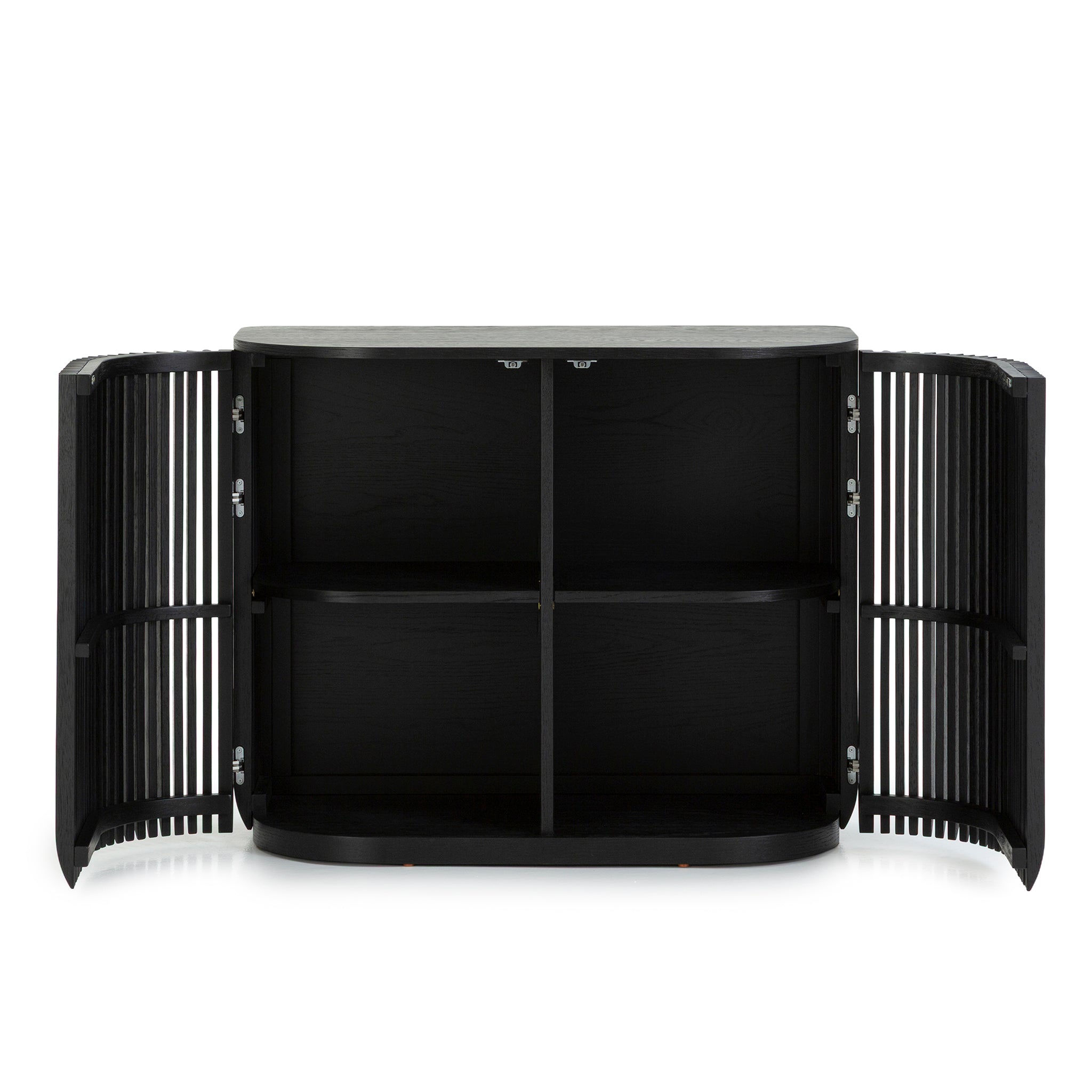 CDT10681-CU 95cm Sideboard Unit - Black Stain