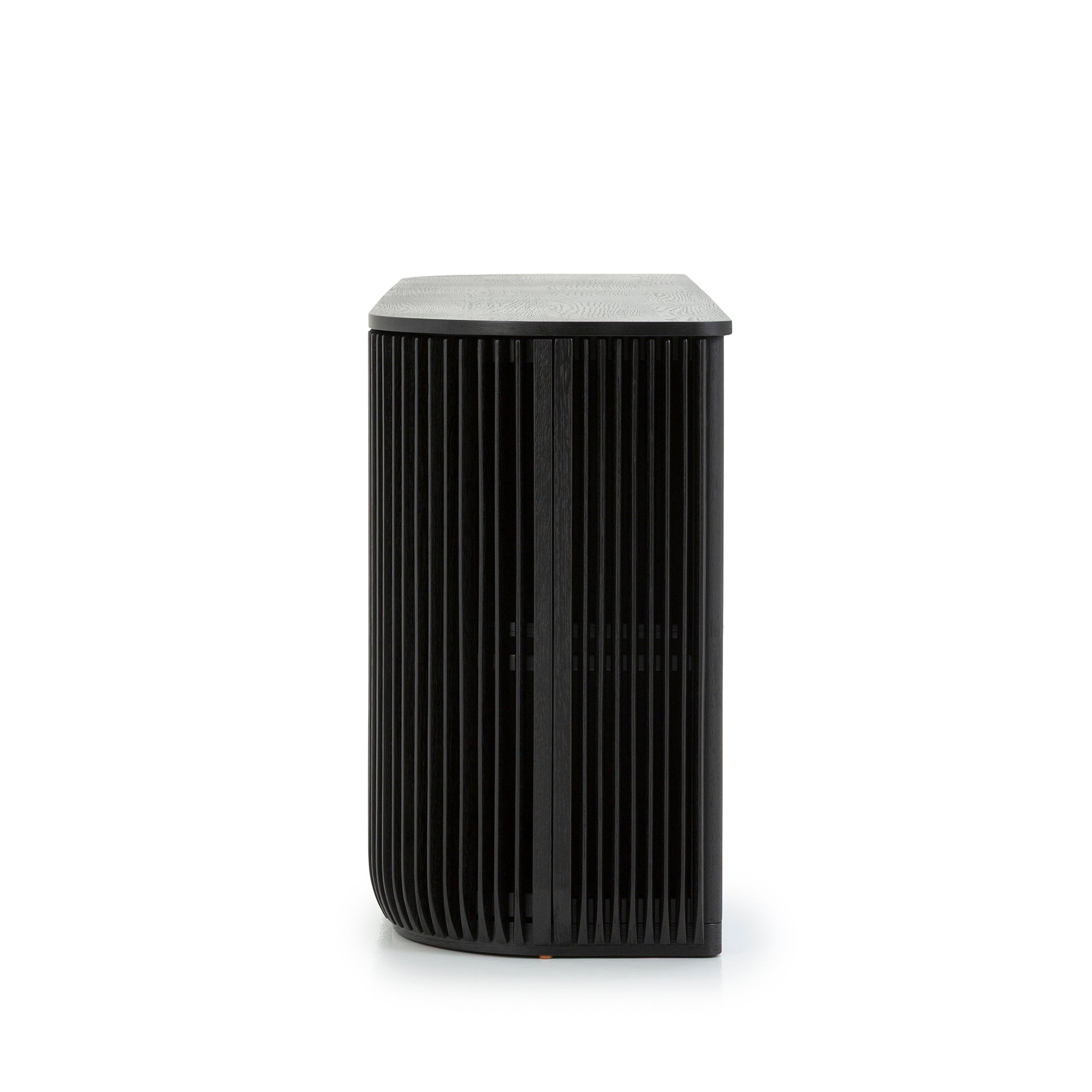 1.73m Sideboard Unit - Black Stain - image 5