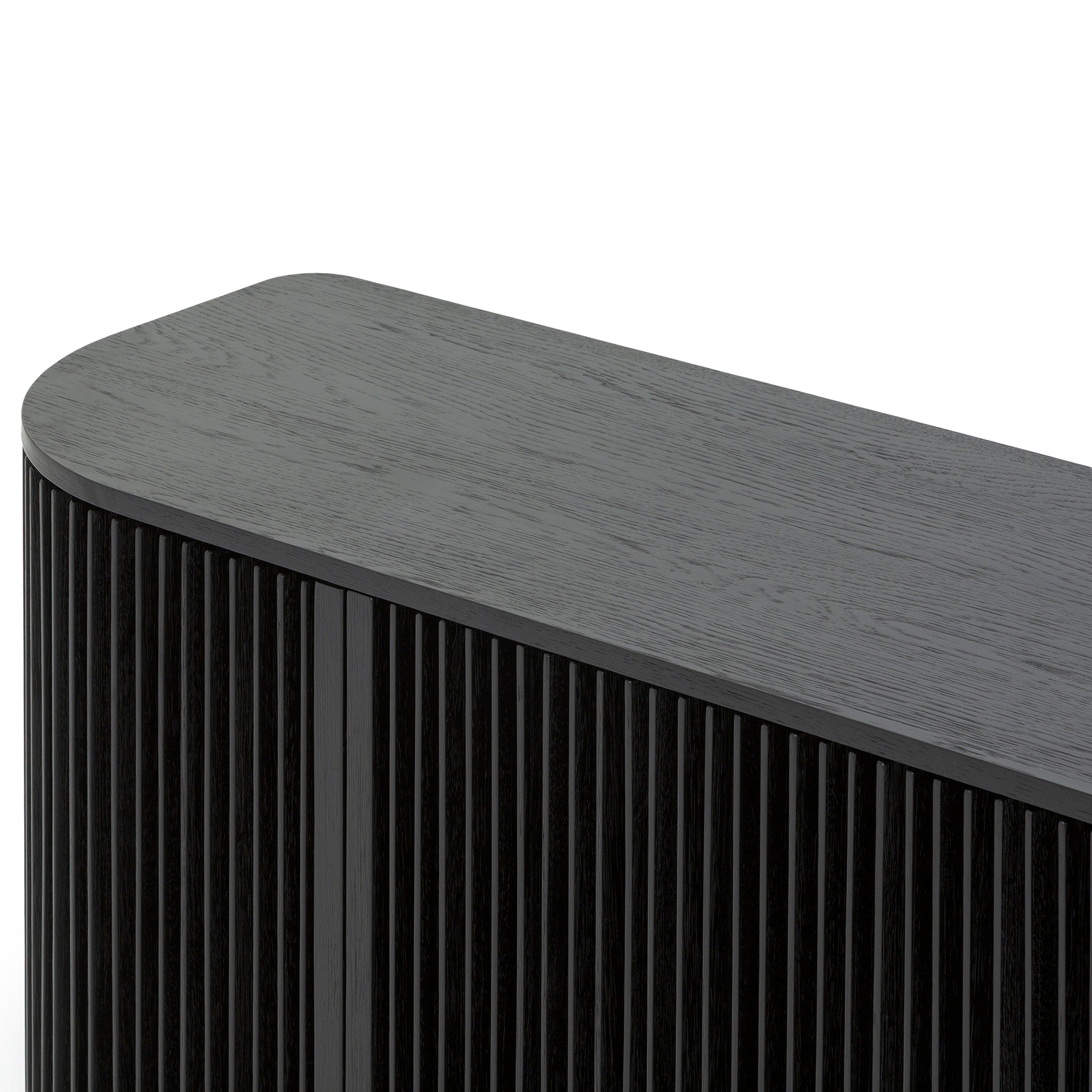 1.73m Sideboard Unit - Black Stain - image 7