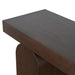 1.9m New Elm Console Table - Walnut - image 5