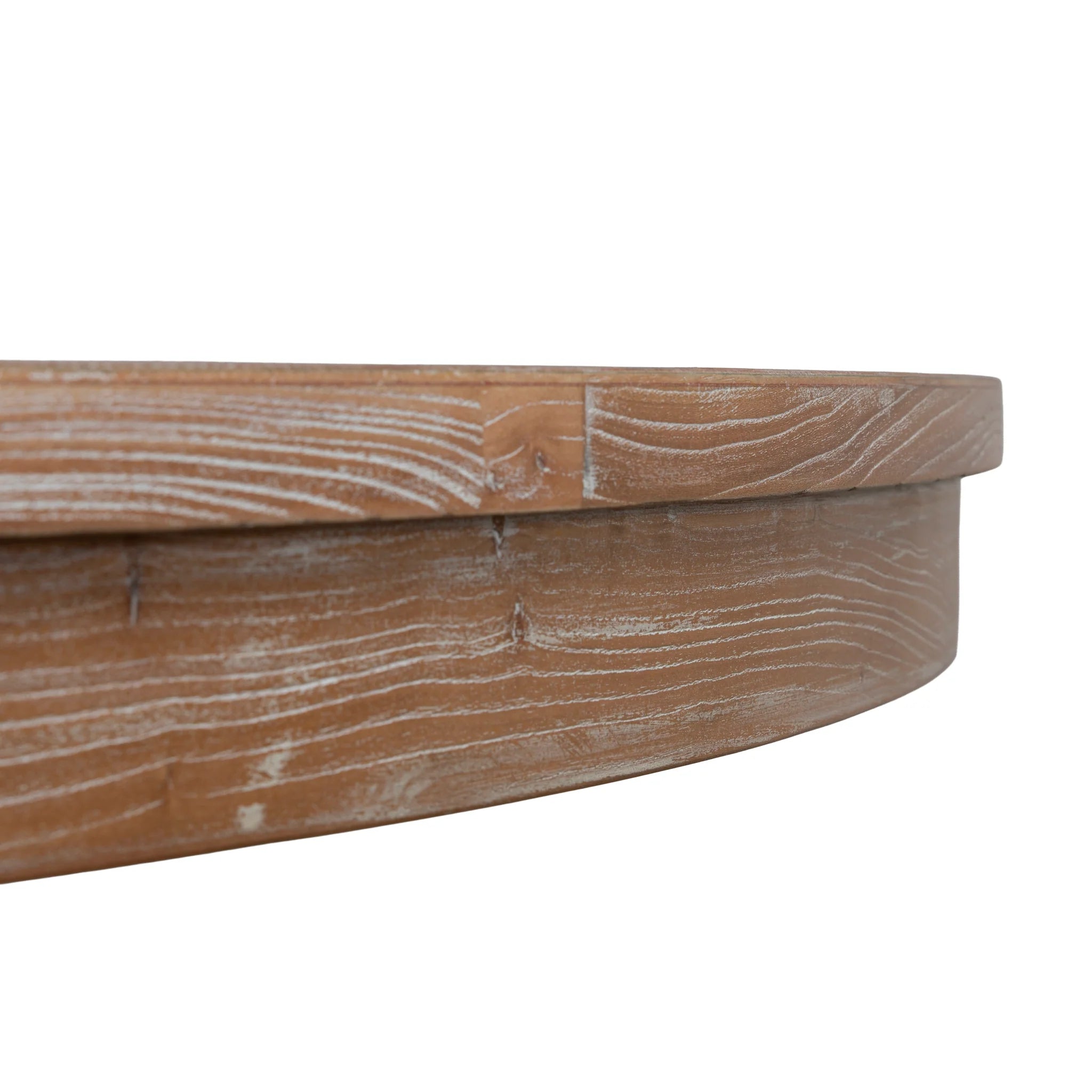 Dolovera 1.2m Round Elm Dining Table - Natural