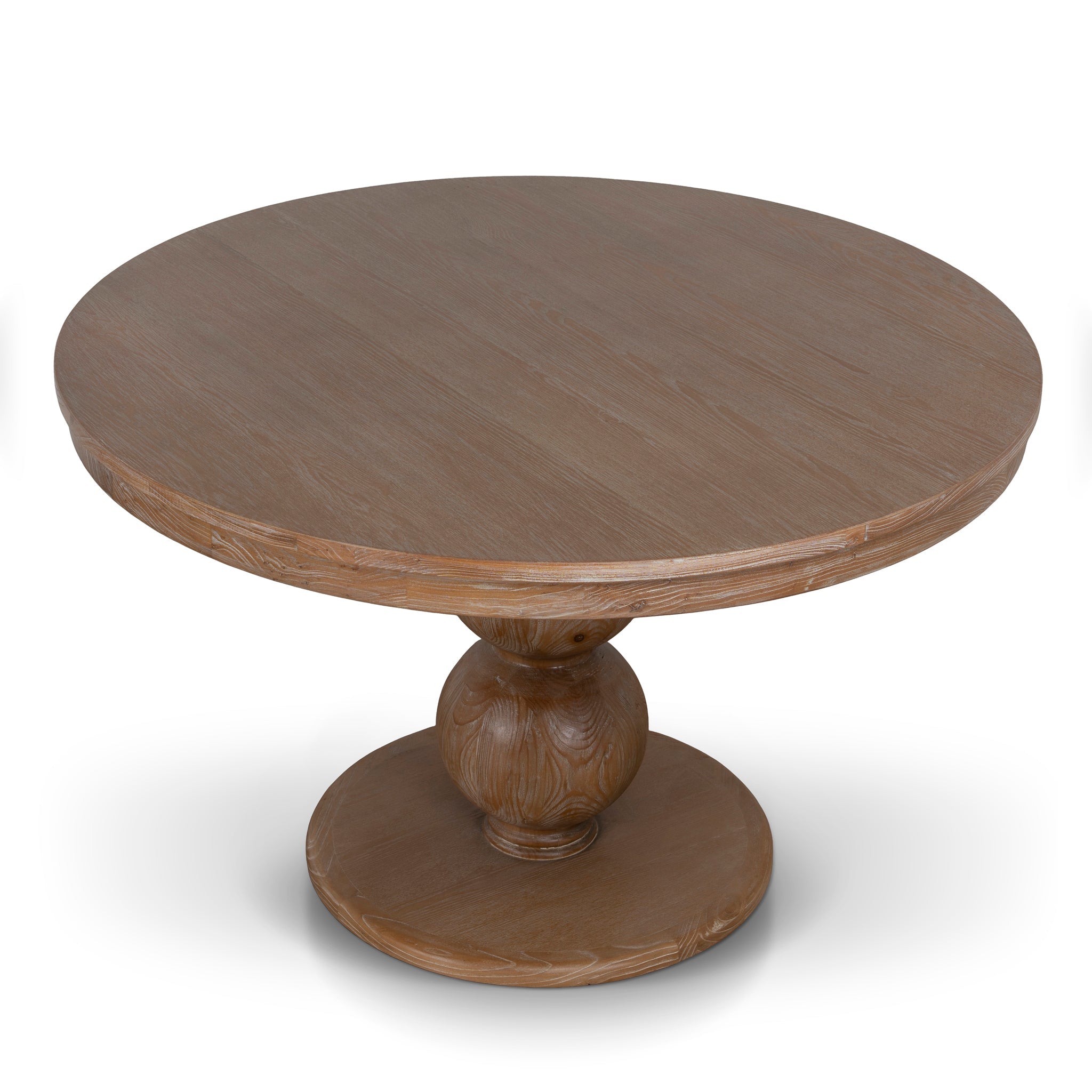 1.2m Round Elm Dining Table - Natural