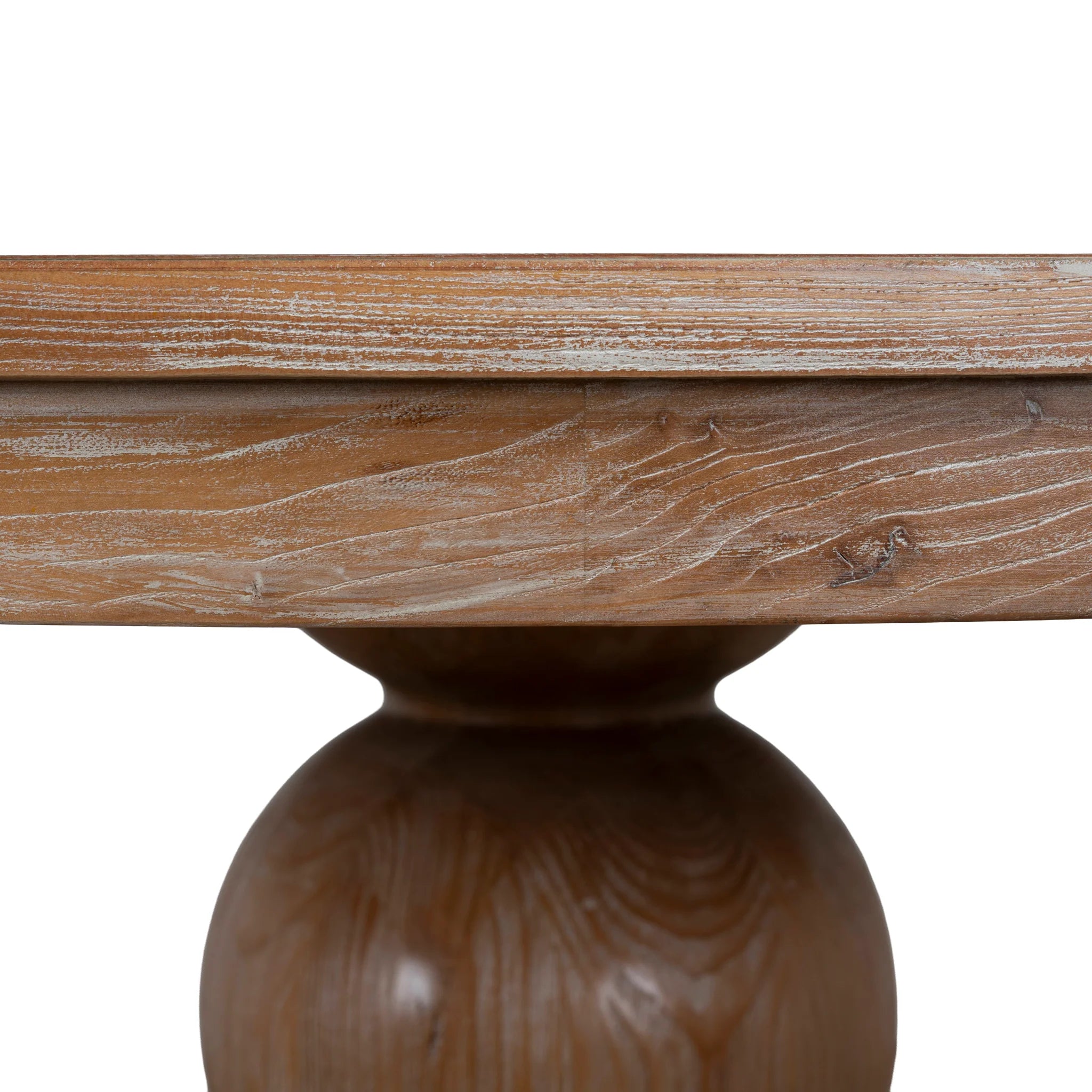Dolovera 1.2m Round Elm Dining Table - Natural