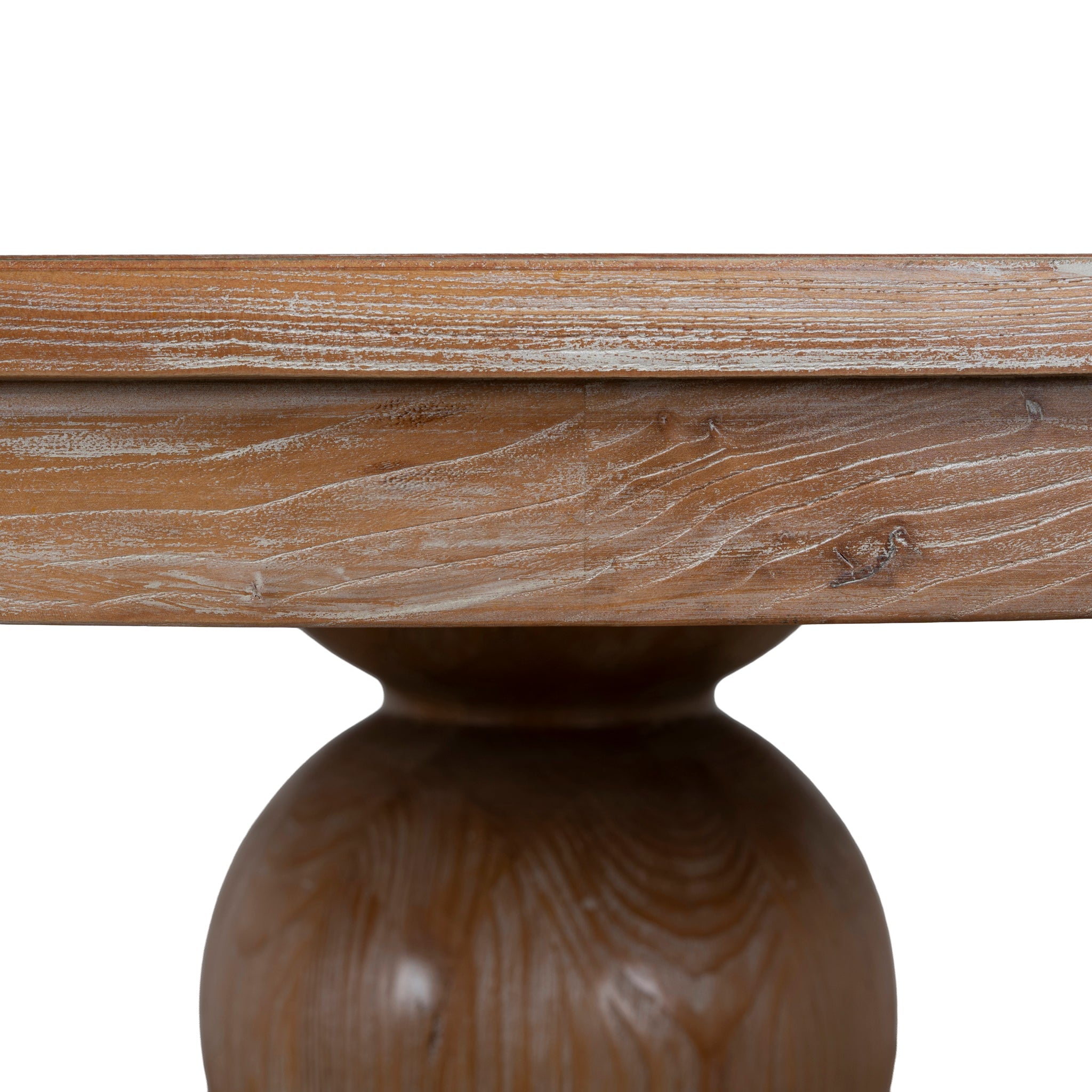 1.2m Round Elm Dining Table - Natural