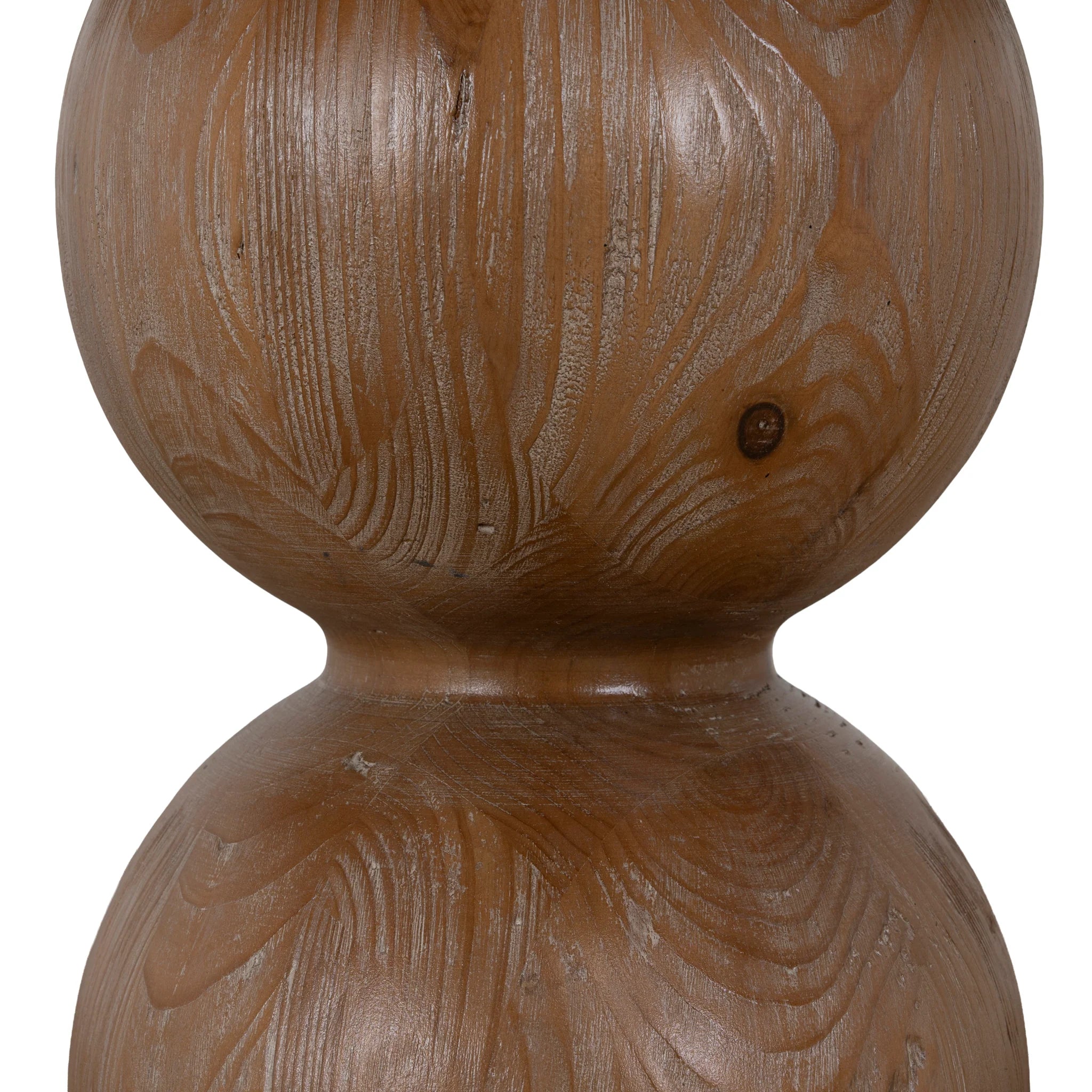 Dolovera 1.2m Round Elm Dining Table - Natural