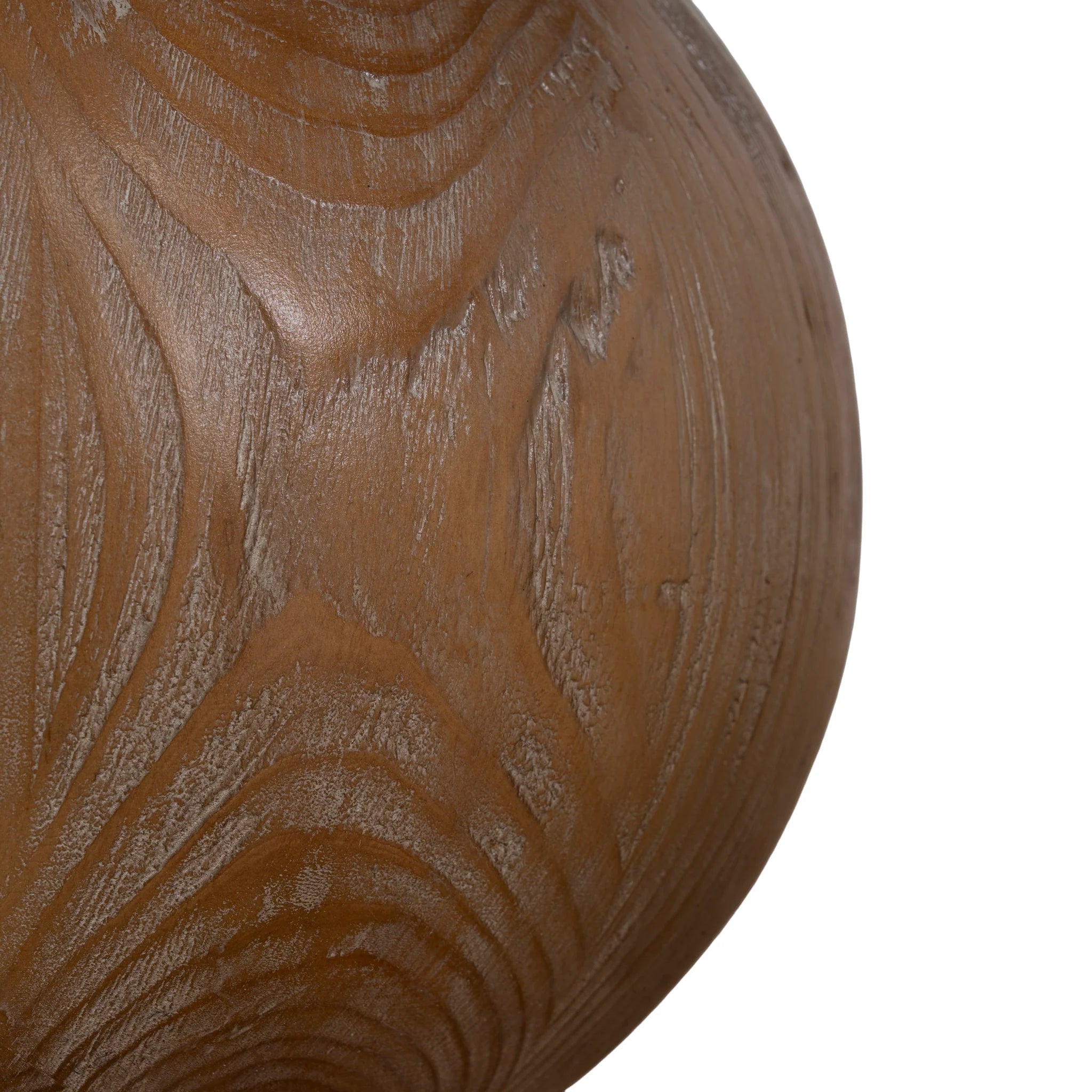 Dolovera 1.2m Round Elm Dining Table - Natural