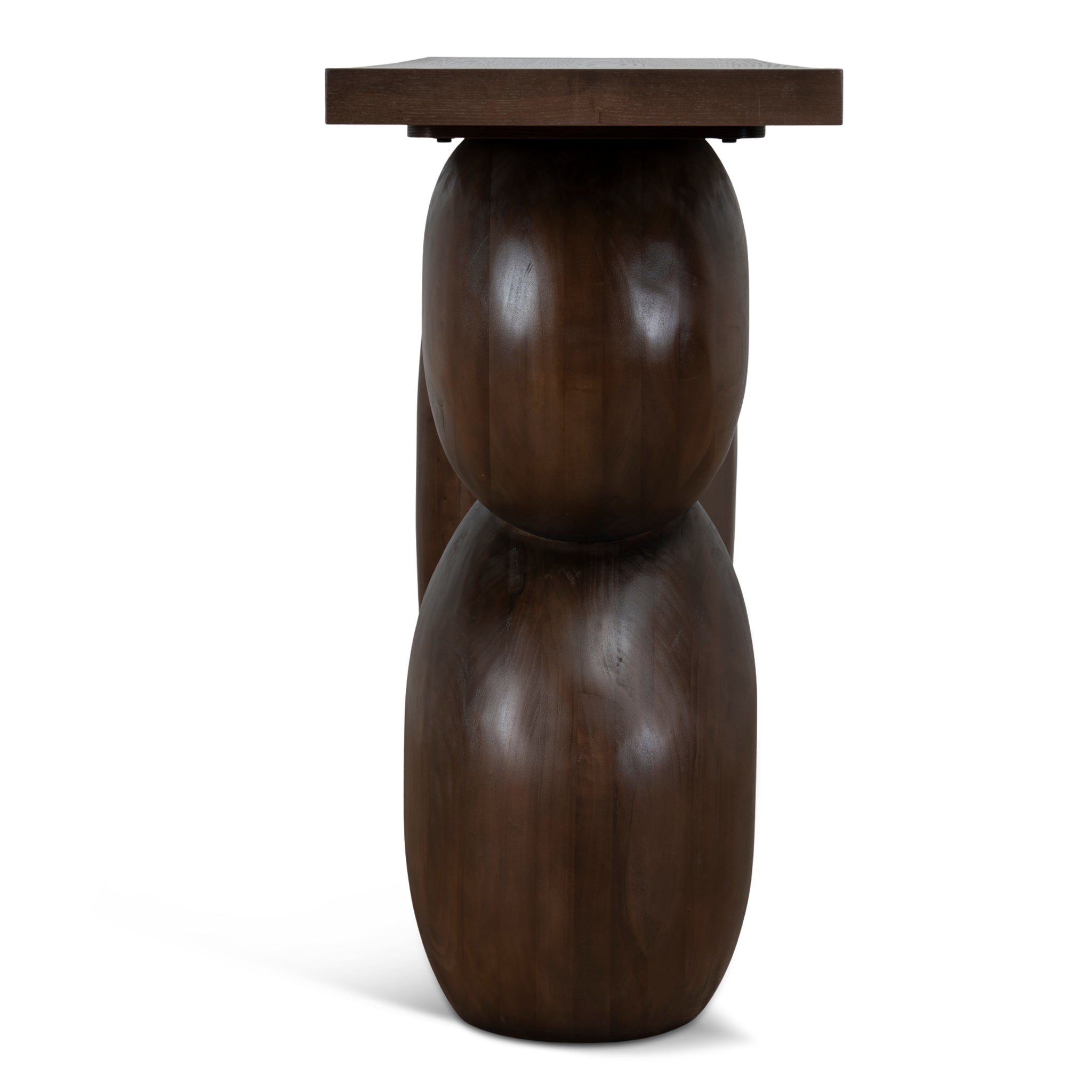 CDT10898-NI 1.6m Elm Console Table - Walnut