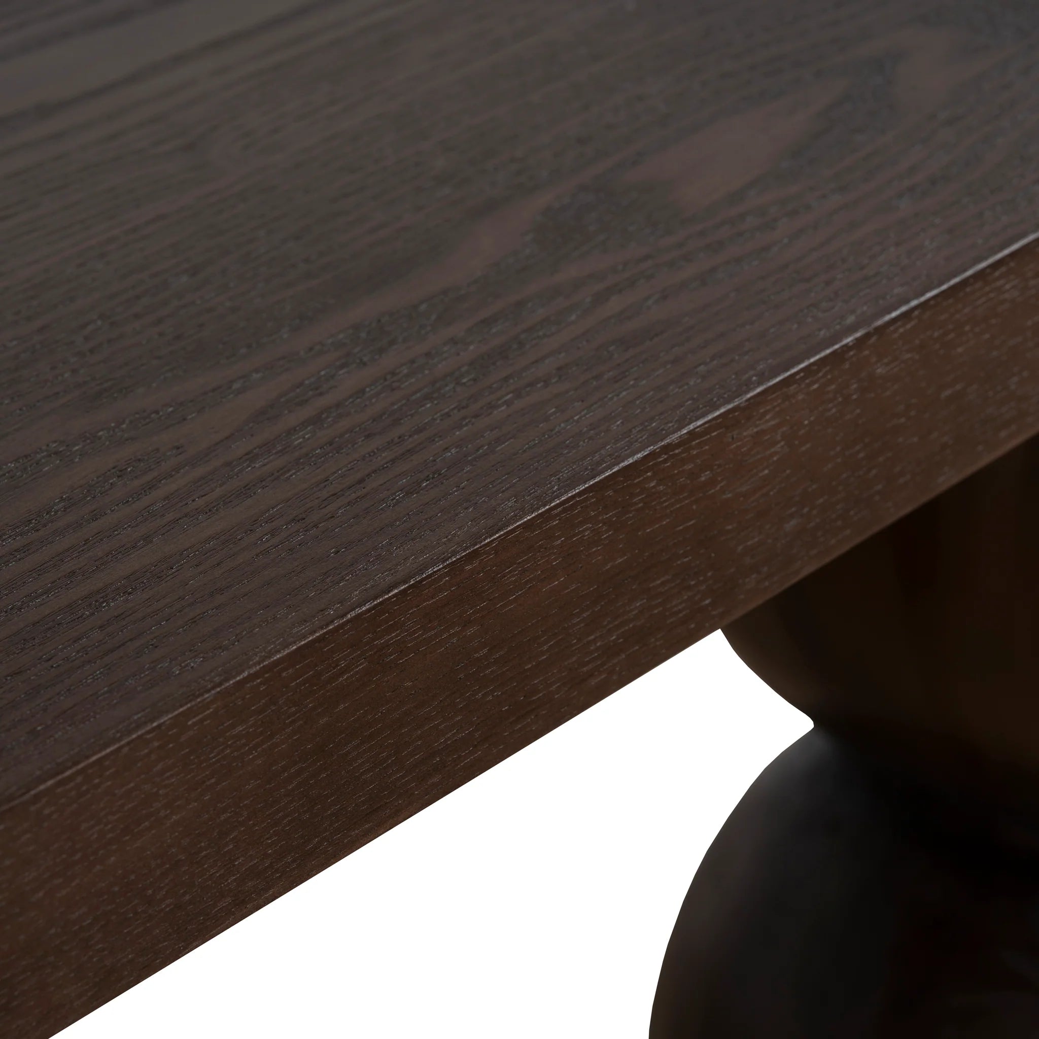 Cetara 1.6m Elm Console Table - Walnut