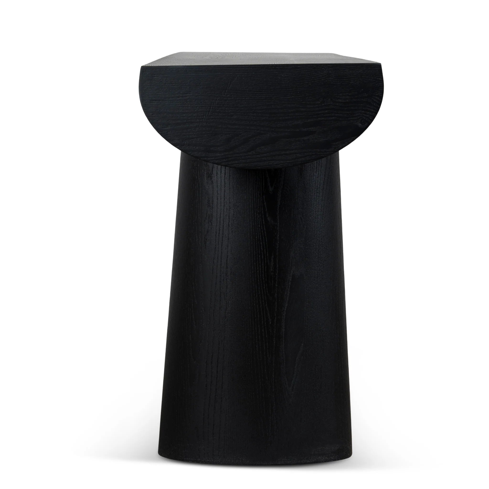 Tarero 1.8m Elm Console Table - Full Black